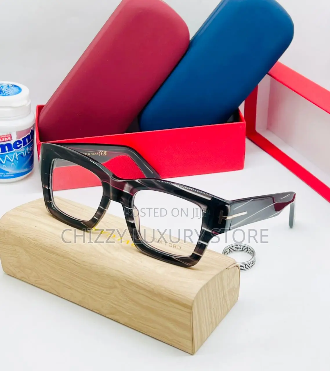 Tom Ford Quality Luxury Men Frame Glasses