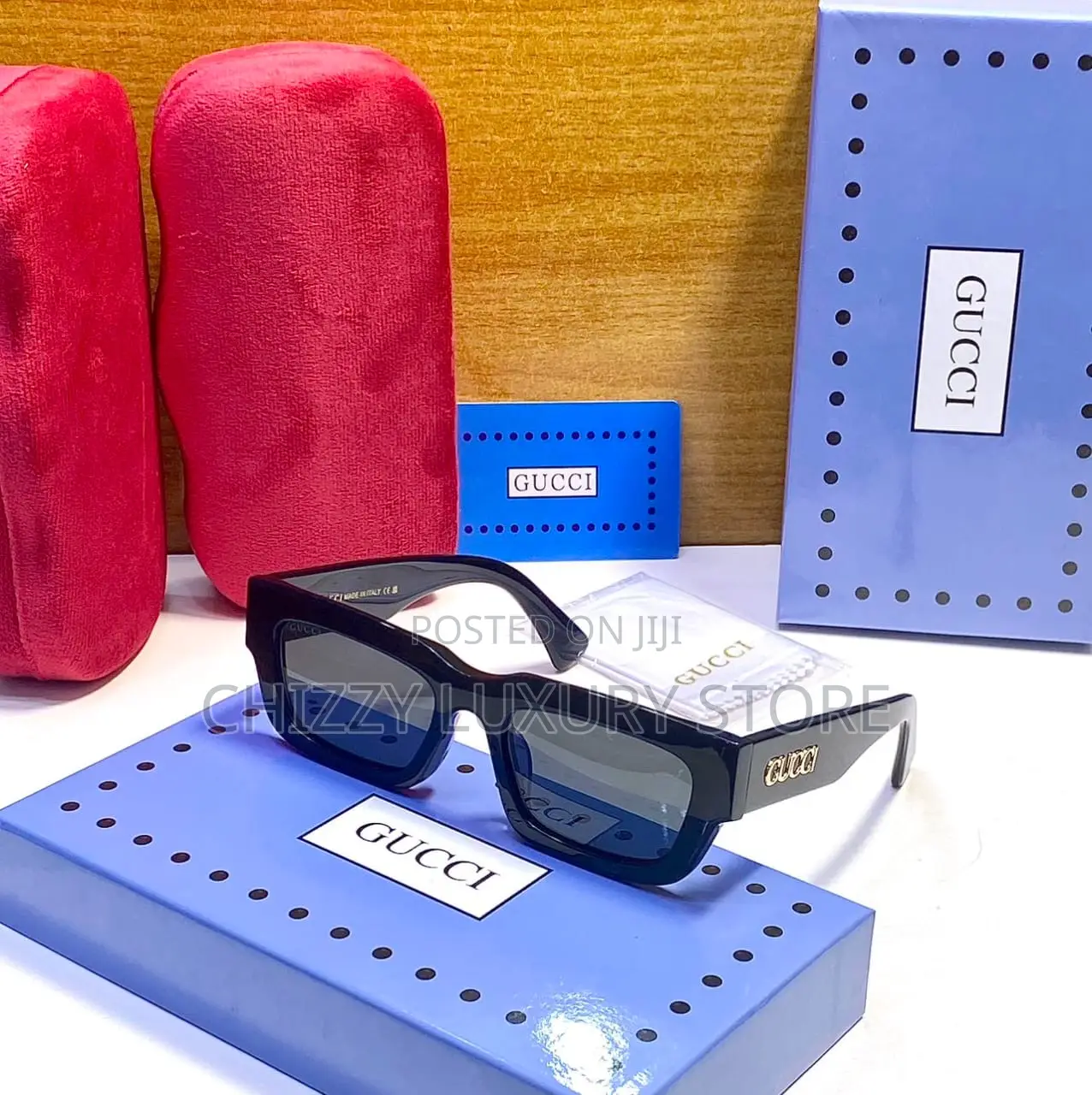 Gucci Quality Luxury Men Sunglasses