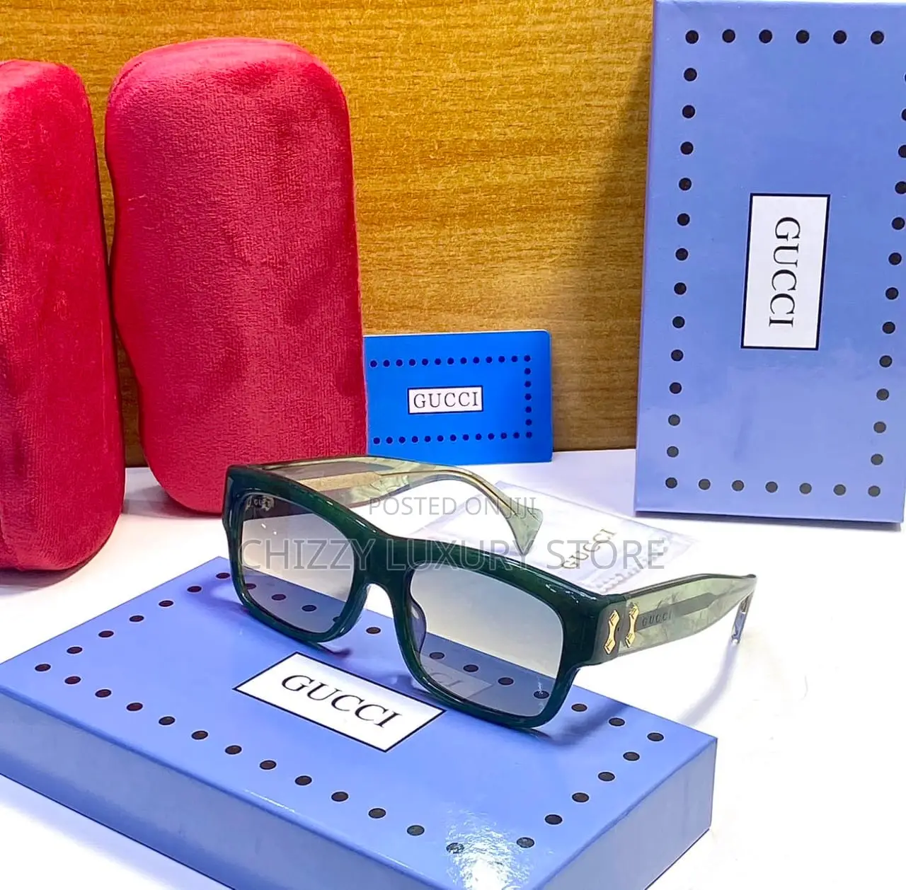 Gucci Quality Luxury Men Sunglasses