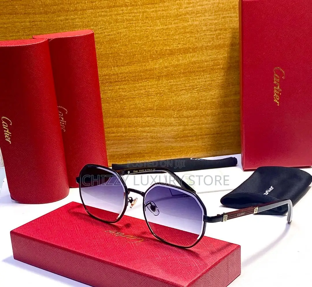 Cartier Quality Luxury Men Sunglasses