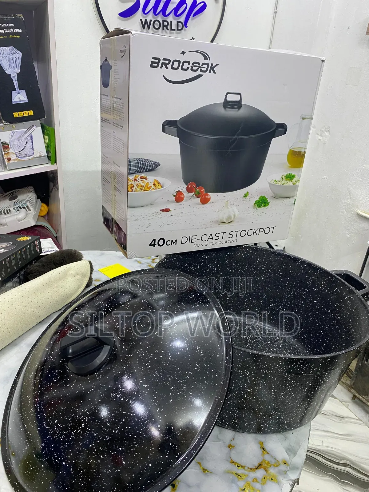 40cm Brocook Die-Cast Stockpot Single Pot