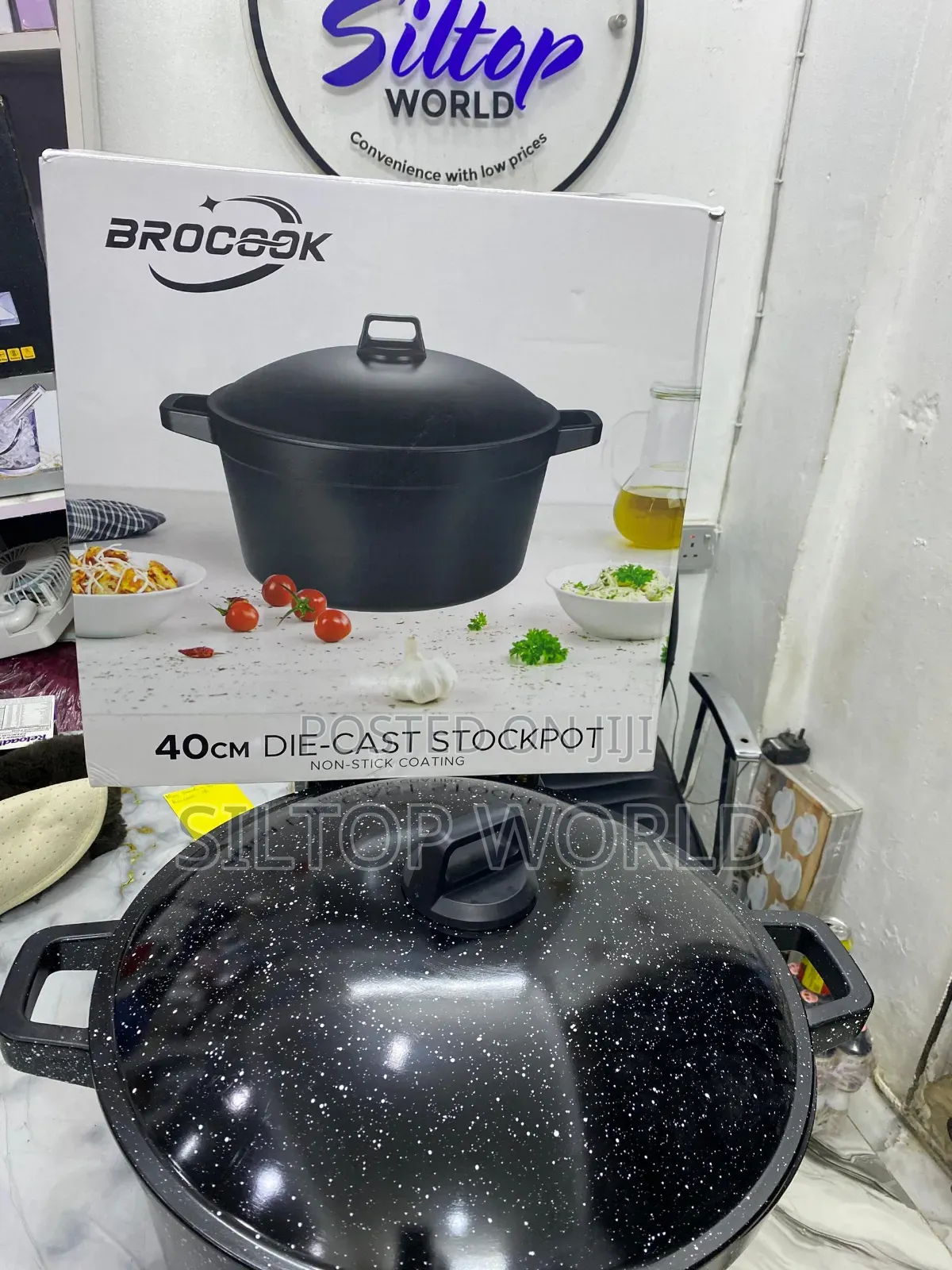 40cm Brocook Die-Cast Stockpot Single Pot