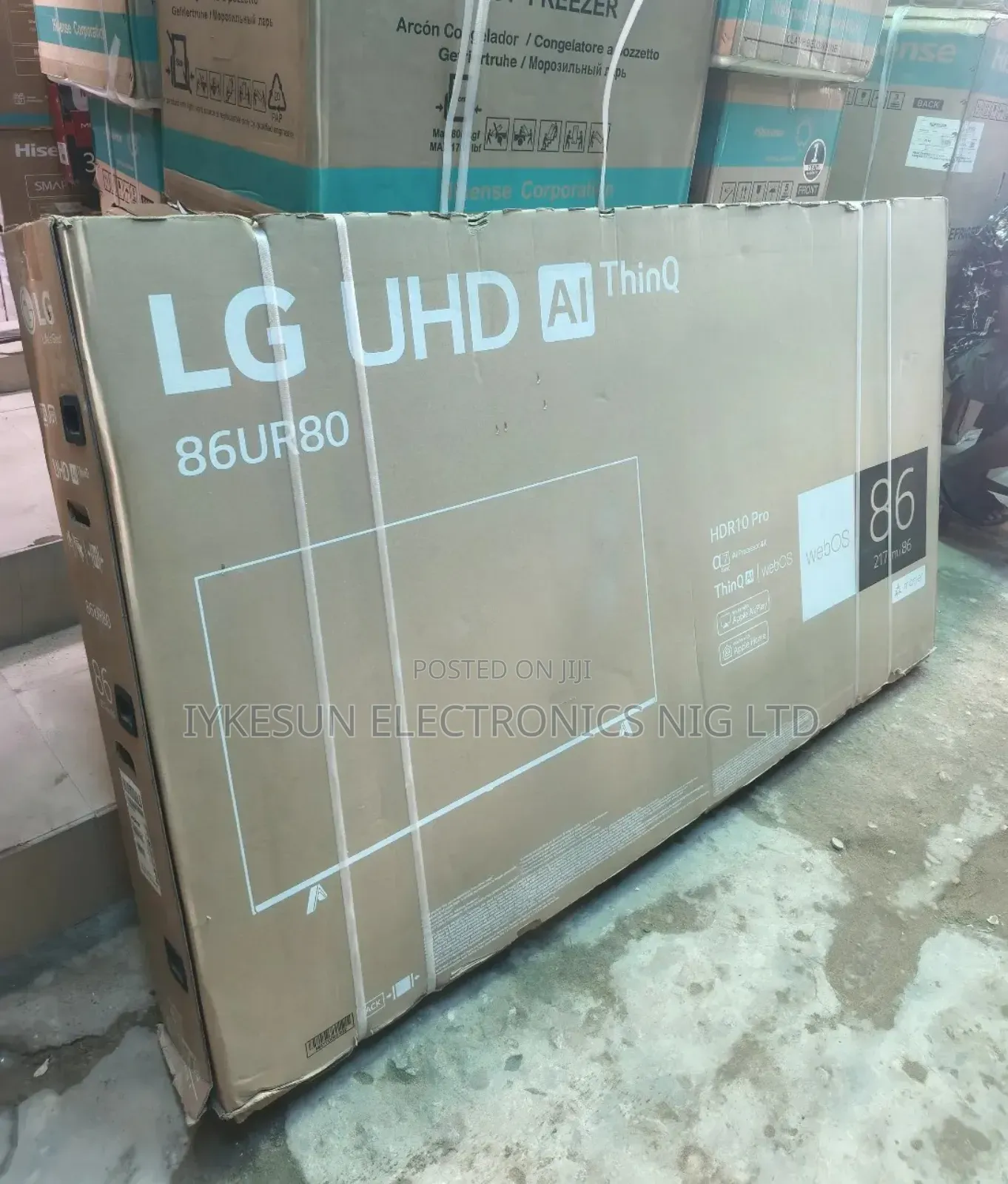 Original Lg 86" 4kuhd A1 Thinq Smart Netflix Youtube Bluetooth Hdmi