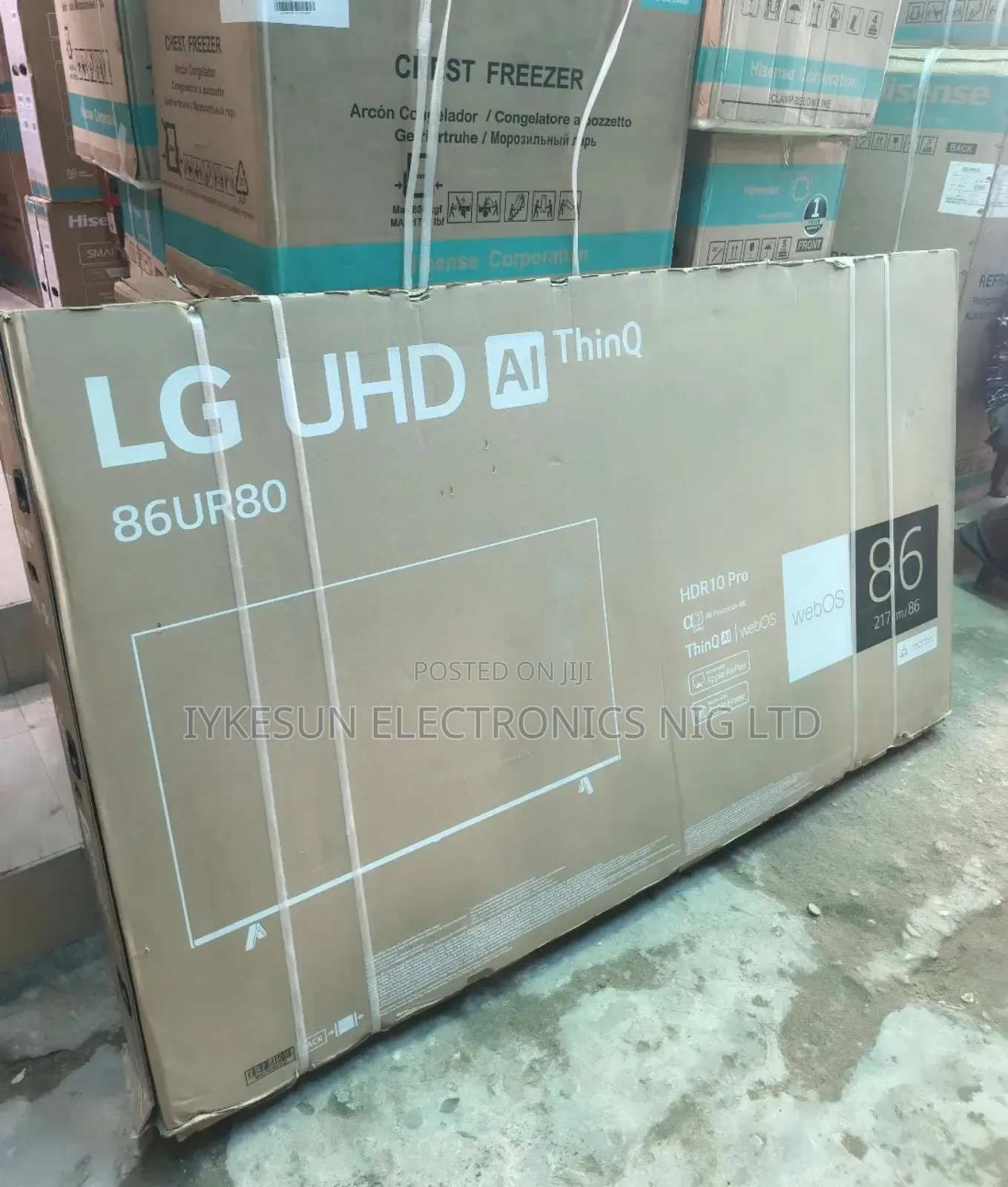 Original Lg 86" 4kuhd A1 Thinq Smart Netflix Youtube Bluetooth Hdmi
