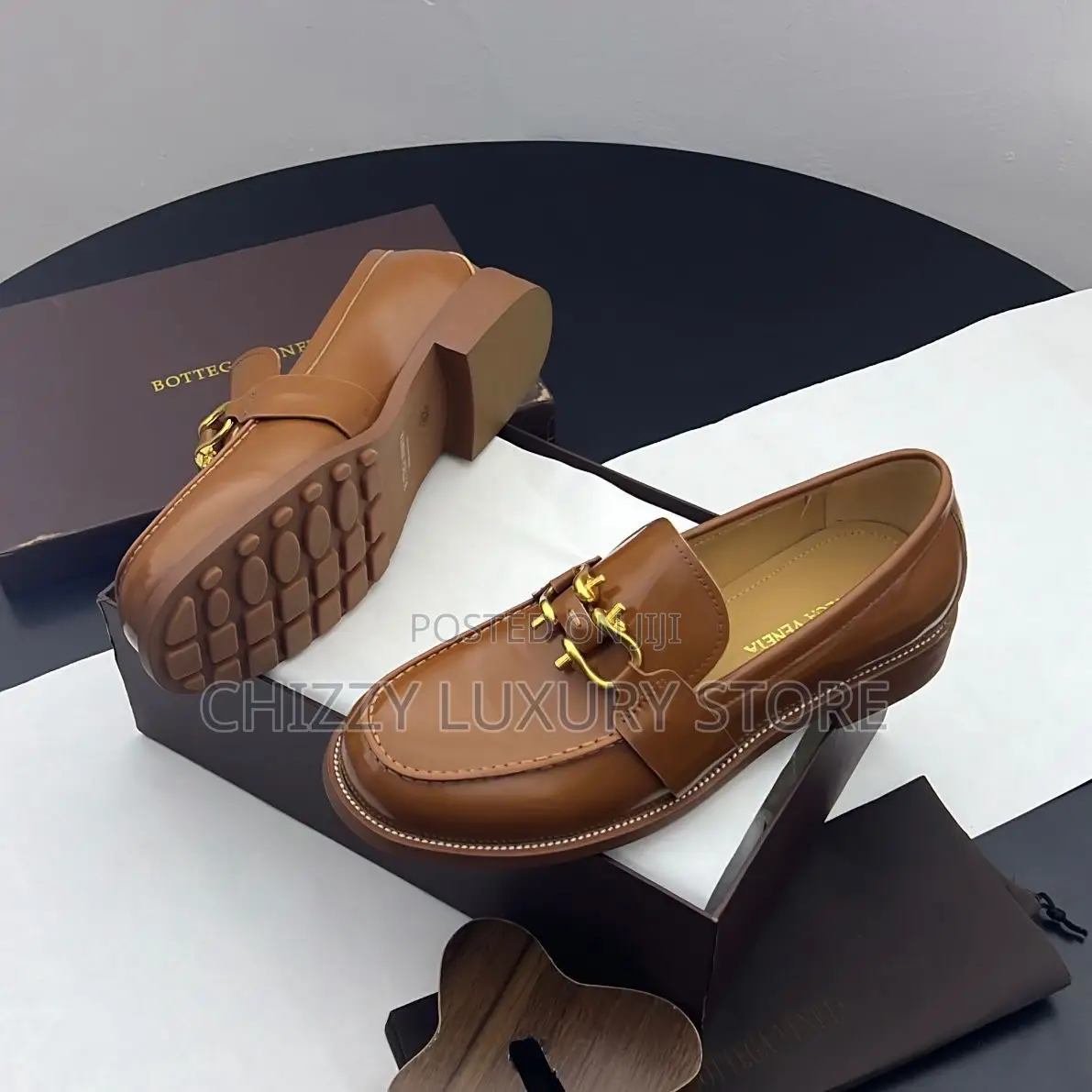 Bottega Veneta Quality Luxury Men Genuine Leather Shoe