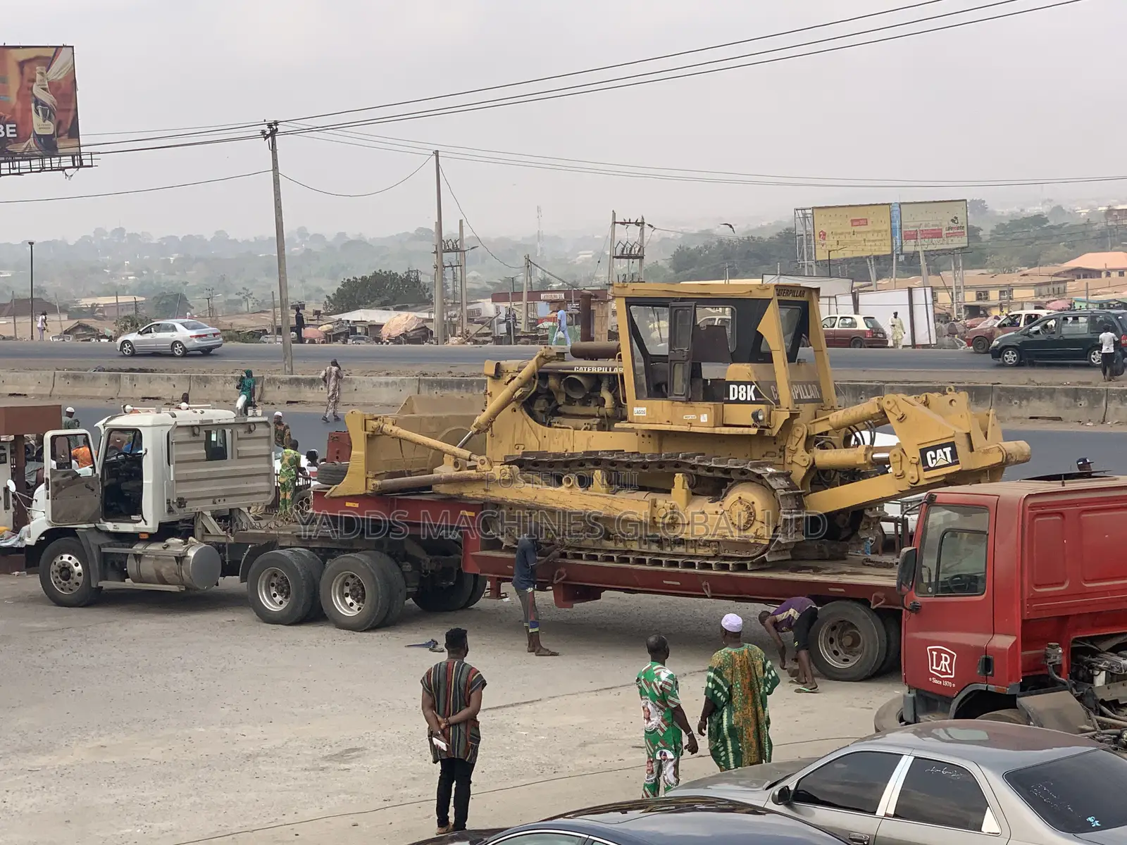 D8 Bulldozer With Agric Blade Available for Land Clearing