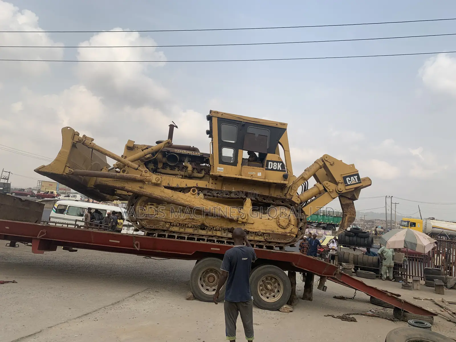 D8 Bulldozer With Agric Blade Available for Land Clearing