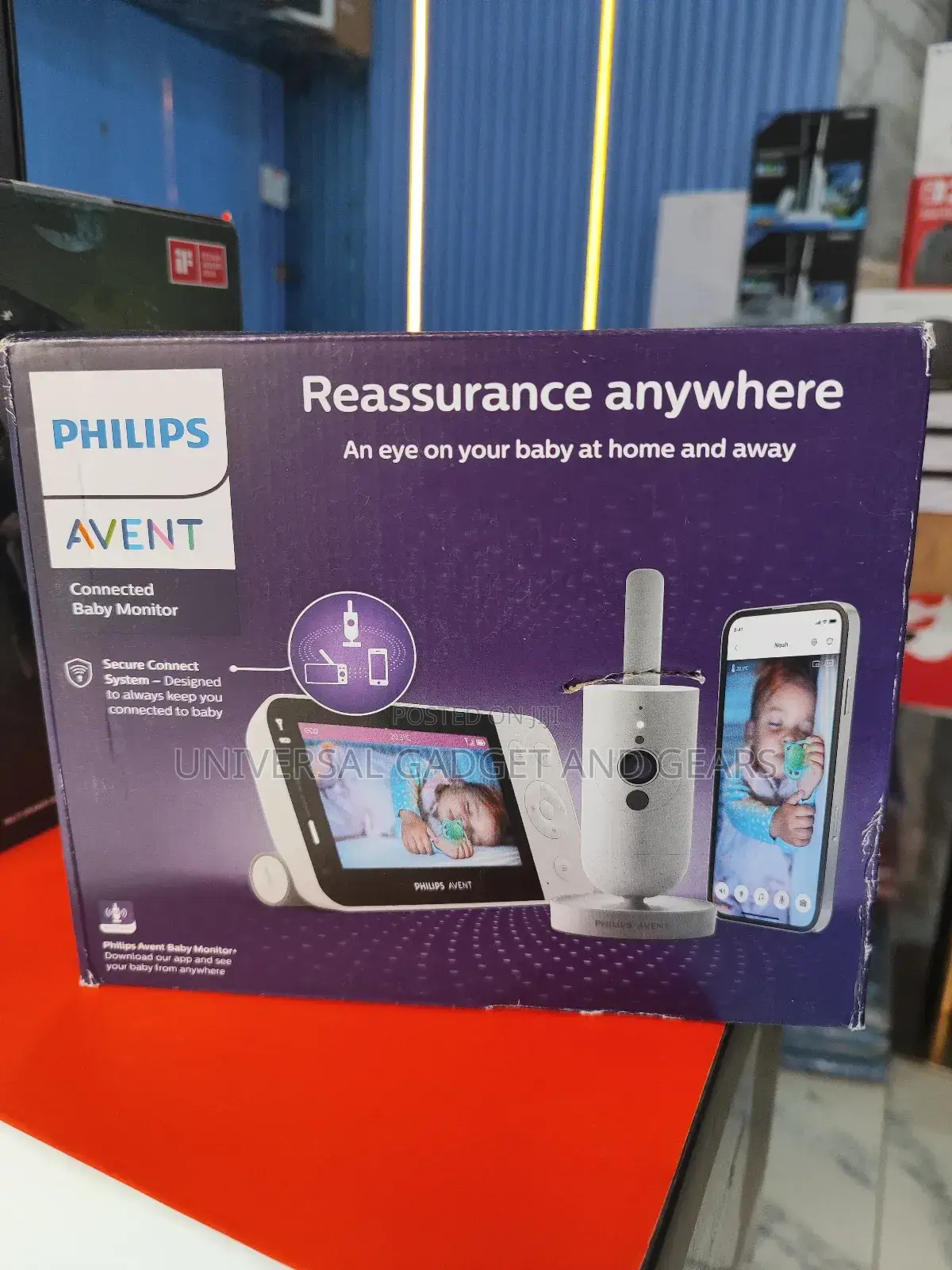 Philips Avent Connected Baby Monitor With Wifi, High-Quality Hd Camera
