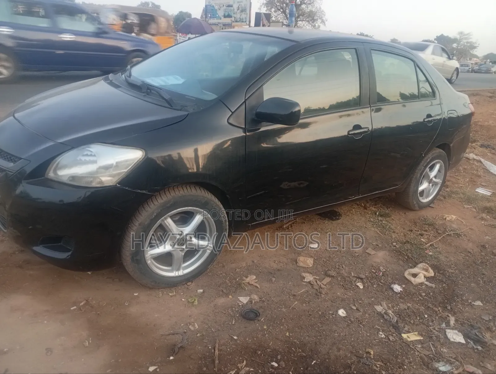 Toyota Yaris Sedan Automatic 2007 Black