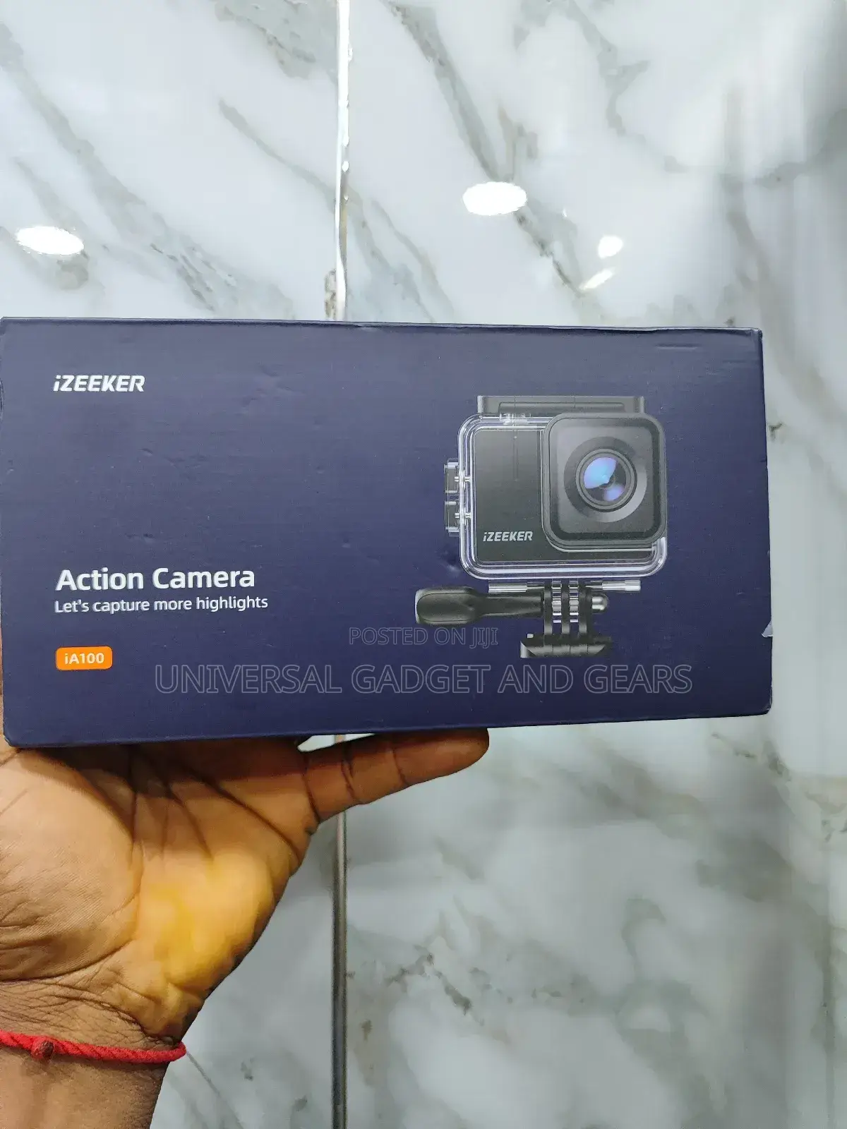 Izeeker Action Camera 20mp, 40m Waterproof Underwater Camera
