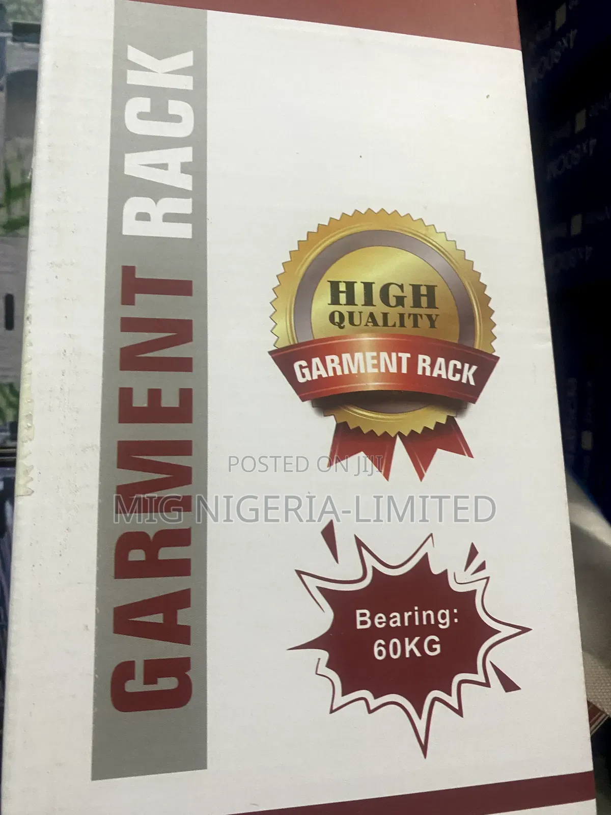 High Quality Garment Rack Single Pole Cloth Hanger Bearing 60kg