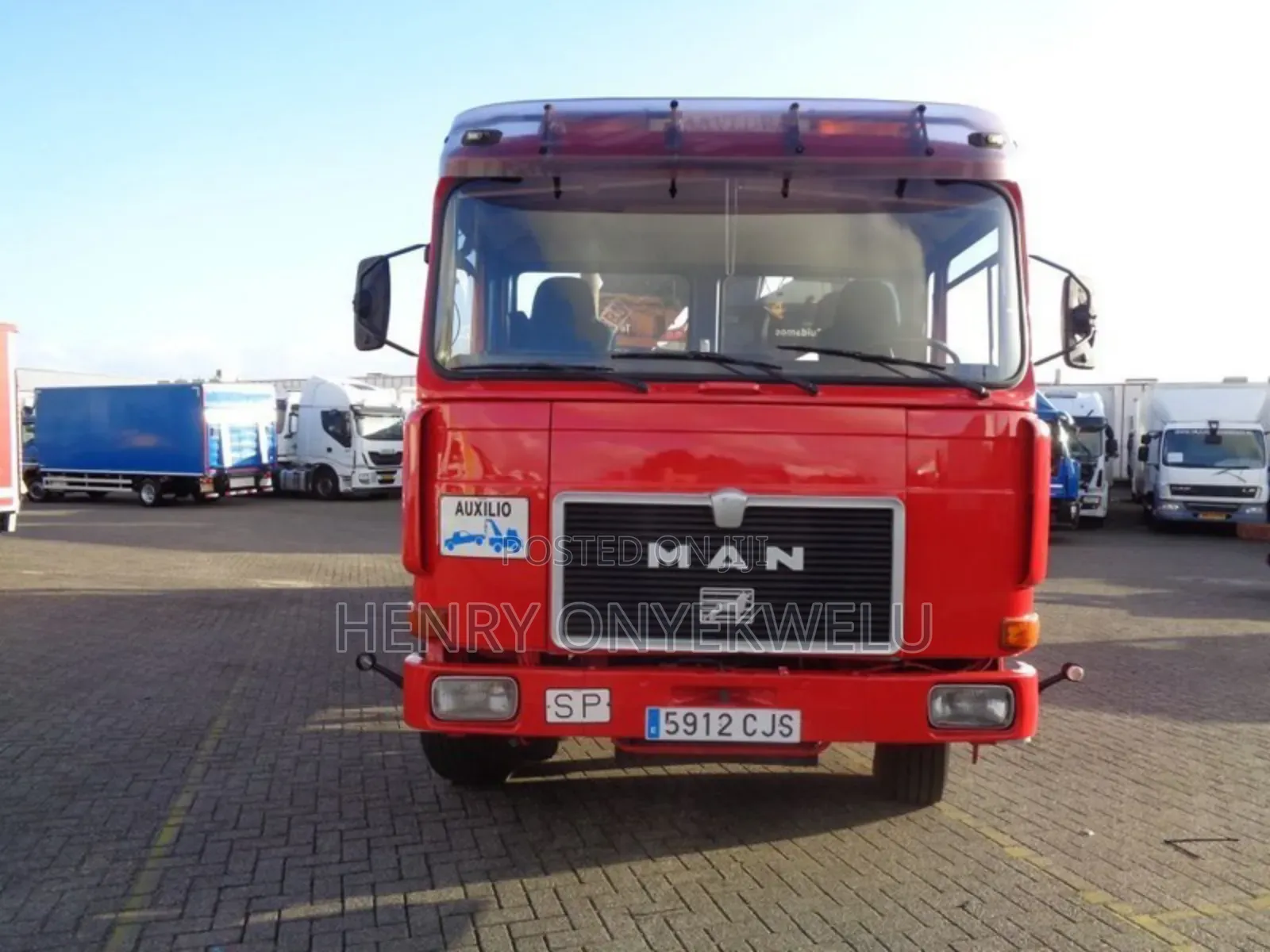 Man Diesel Towing Van Plus Hiab