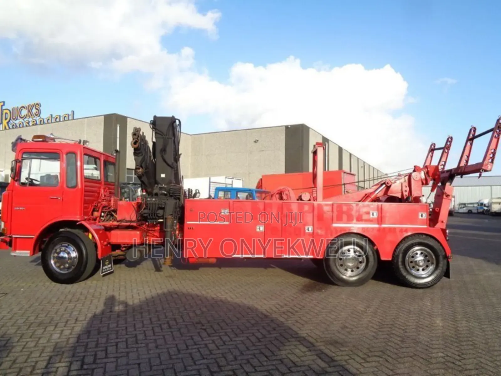 Man Diesel Towing Van Plus Hiab