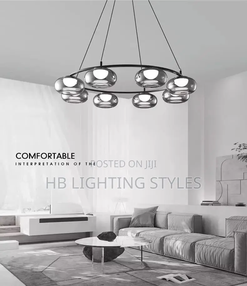 Modern Home Decor Led Light for Living Room Led Chandeliers