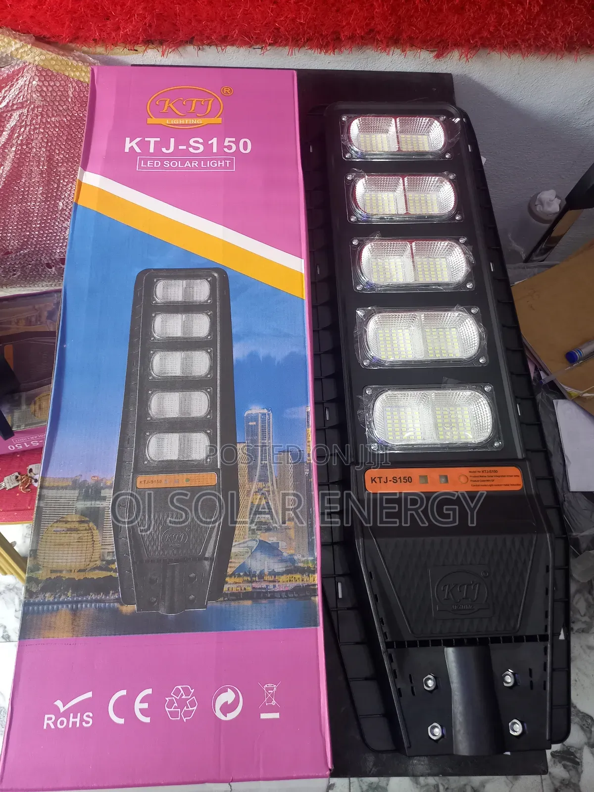 KTJ 150w Solar Led Streetlight
