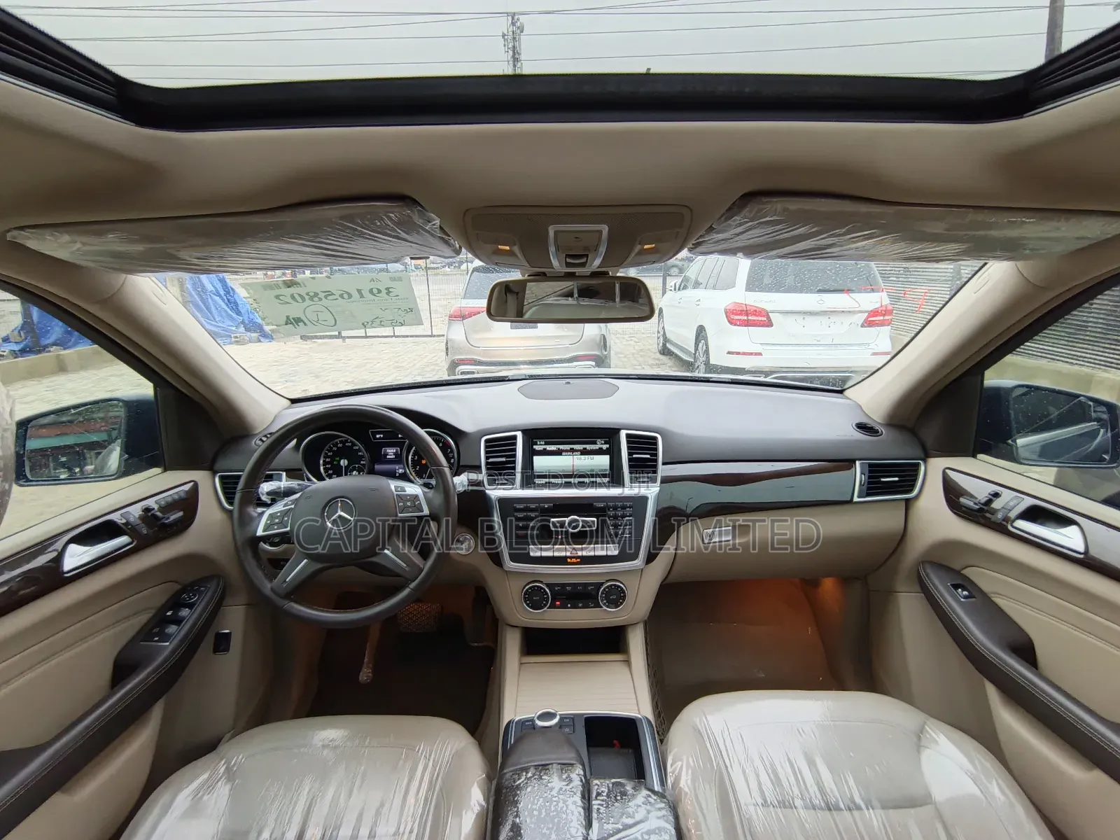 Mercedes-Benz M Class ML350 4MATIC 4dr SUV AWD (3.5L 6cyl 7A) 2014 Gray
