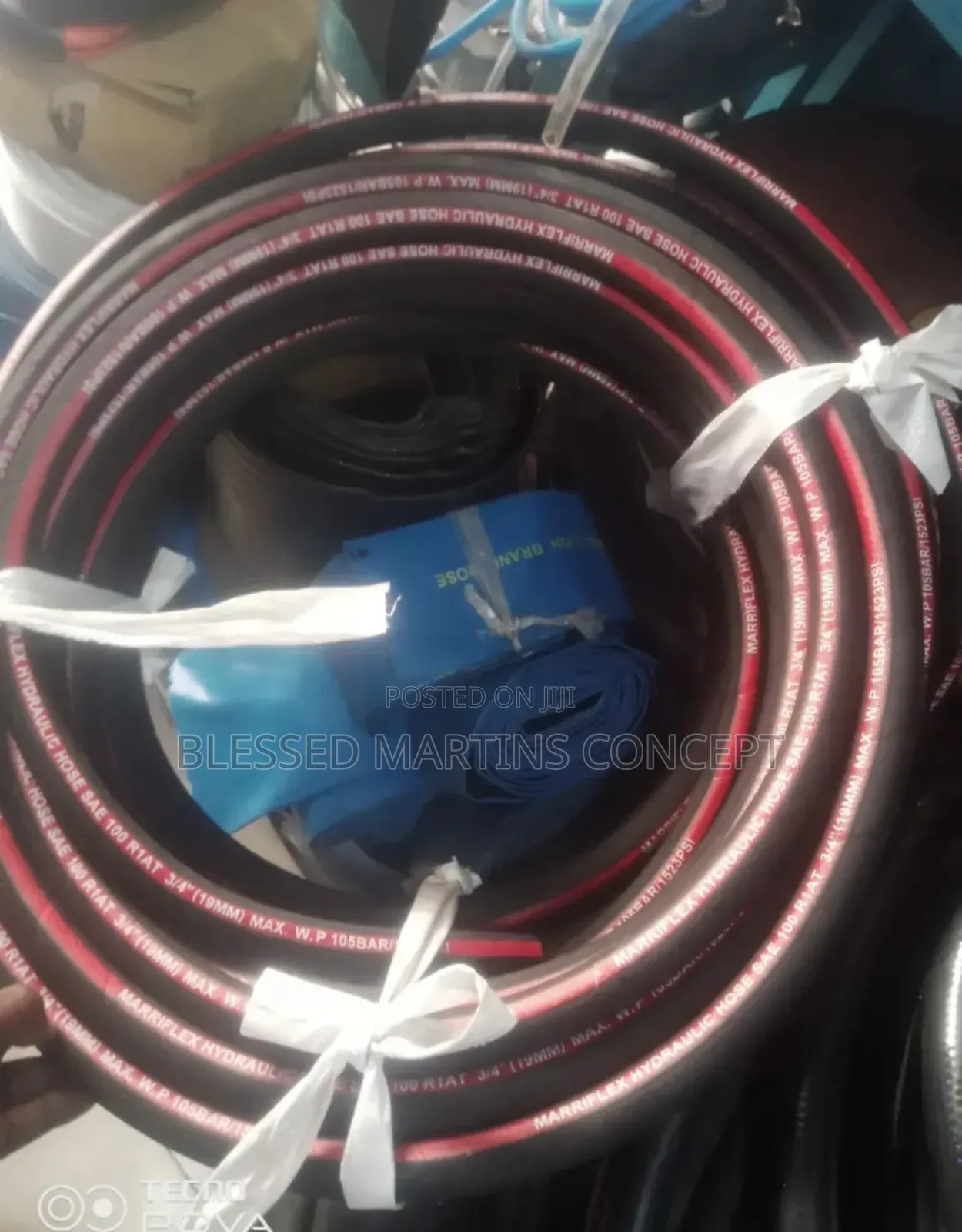 3/4 Hydraulic Hose: Suitable for Hydraulic System, Petrol,Oil,Air, Etc