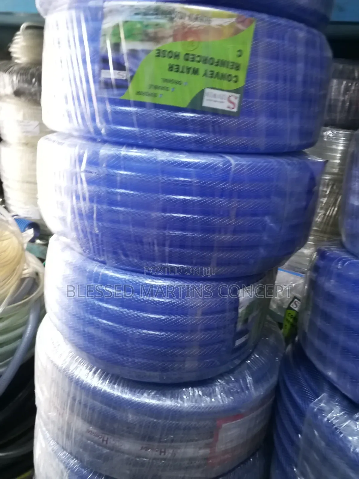 3/4 Reinforced PVC Hose. 45.72meters Length