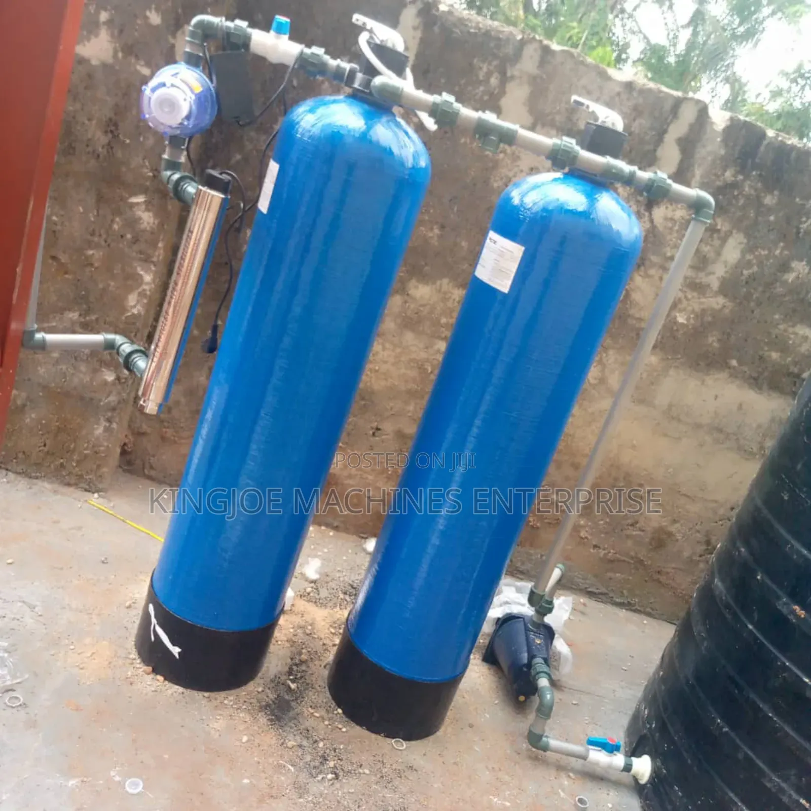 Fiberglass Treatment Plant