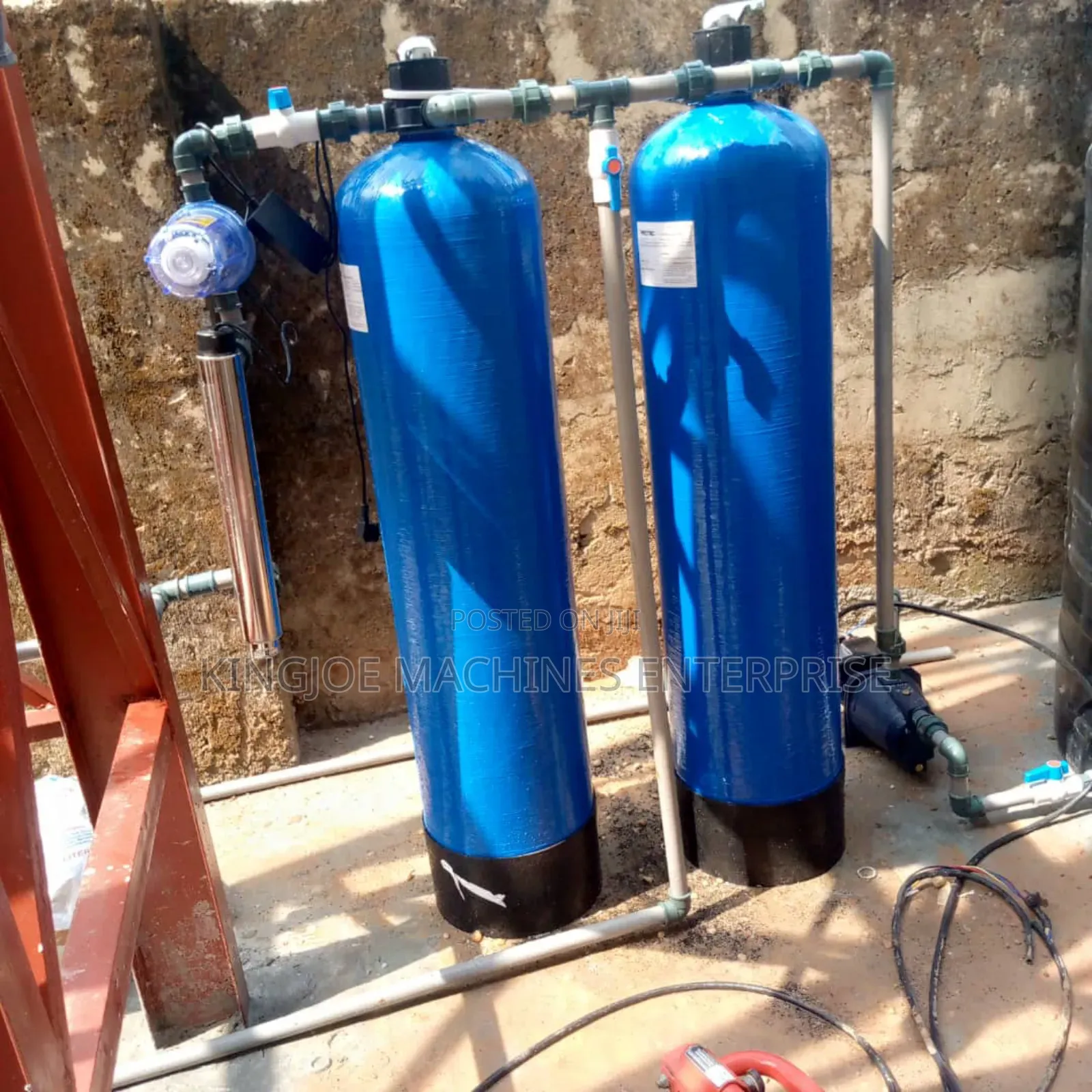 Fiberglass Treatment Plant