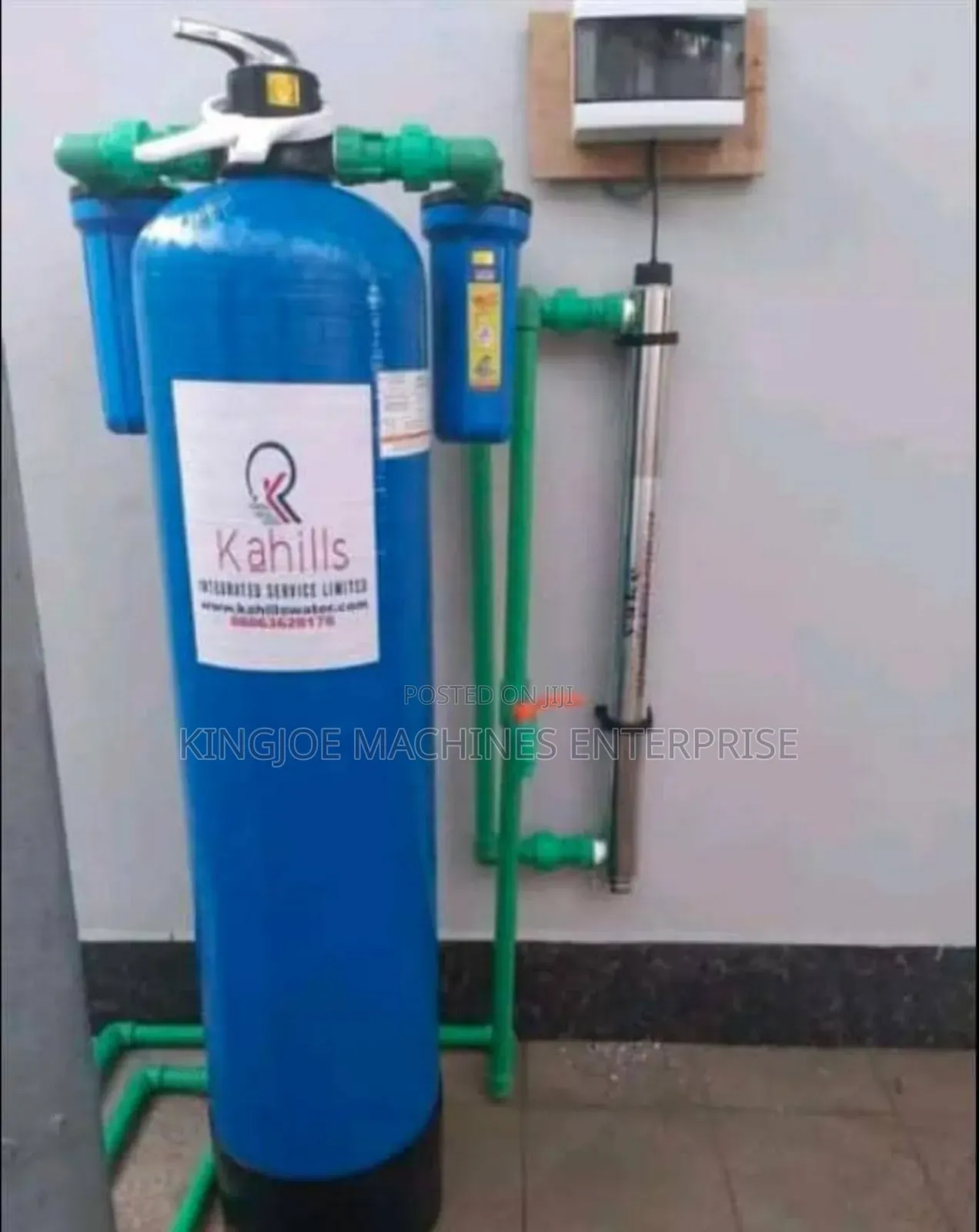 Treatment Plant With Sterilizer