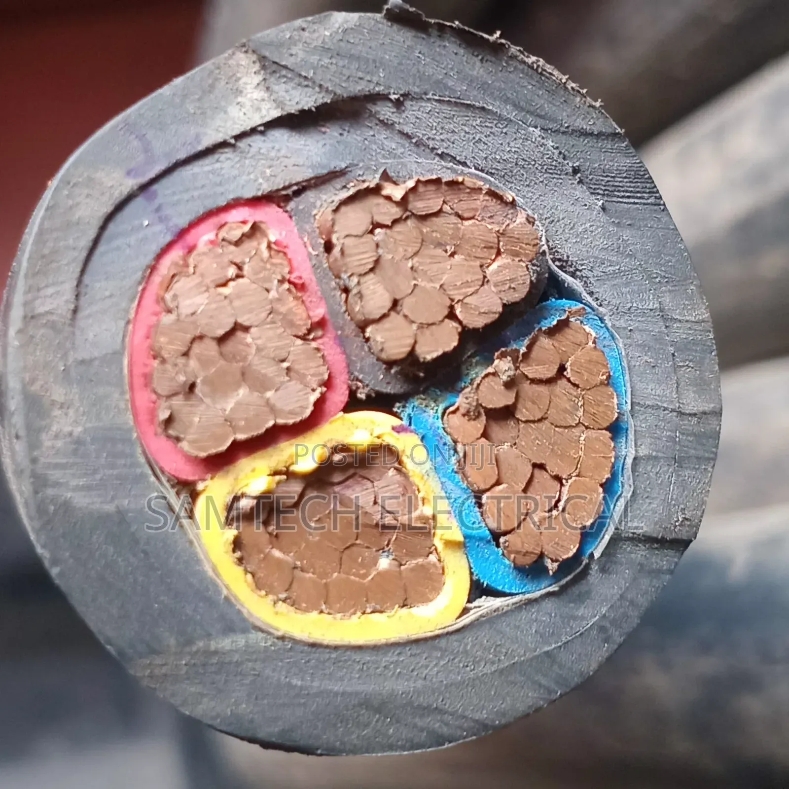 4x70mm2 Non Armoured Cable PVC/PVC Fullgage