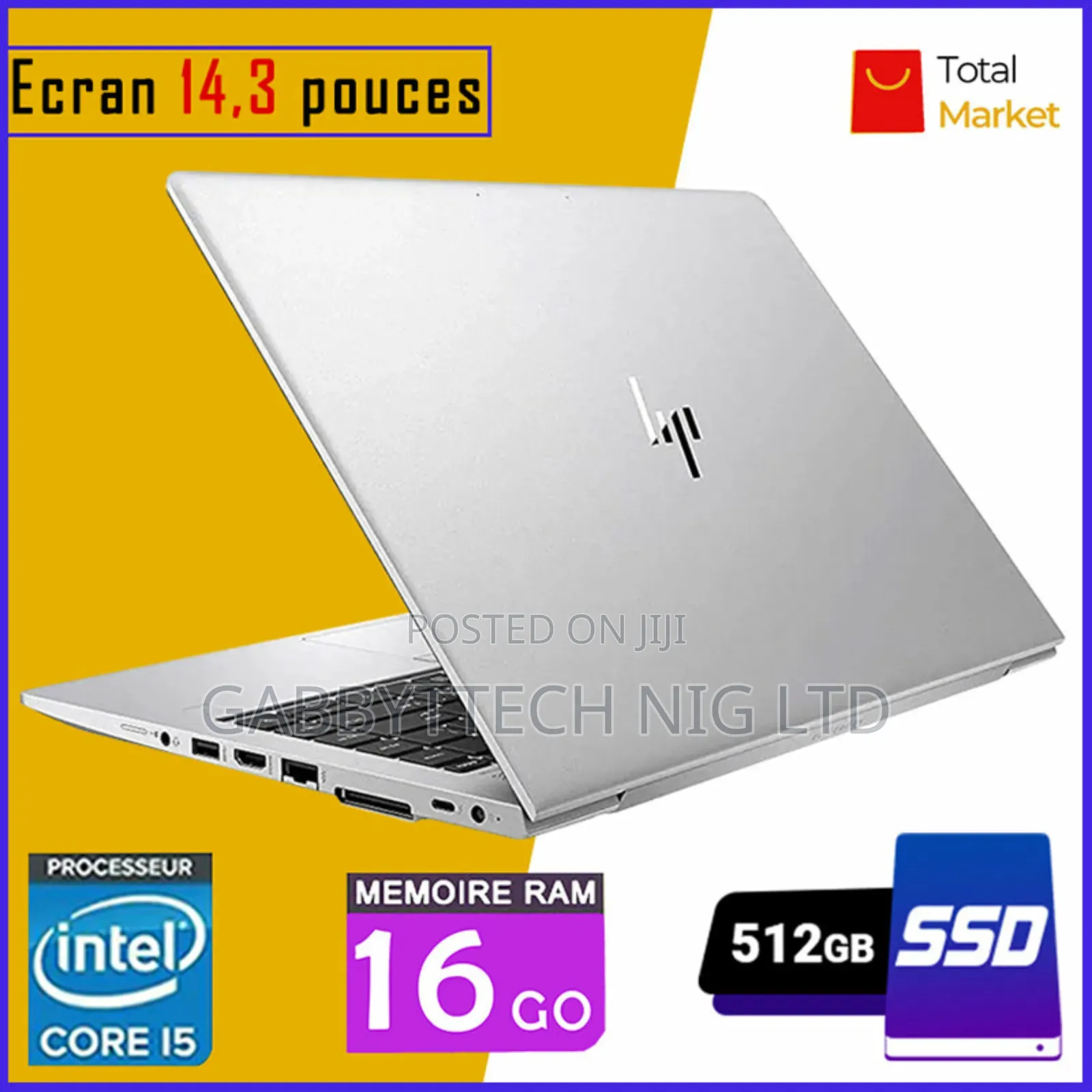 New Laptop HP EliteBook 840 16GB Intel Core i5 SSD 512GB