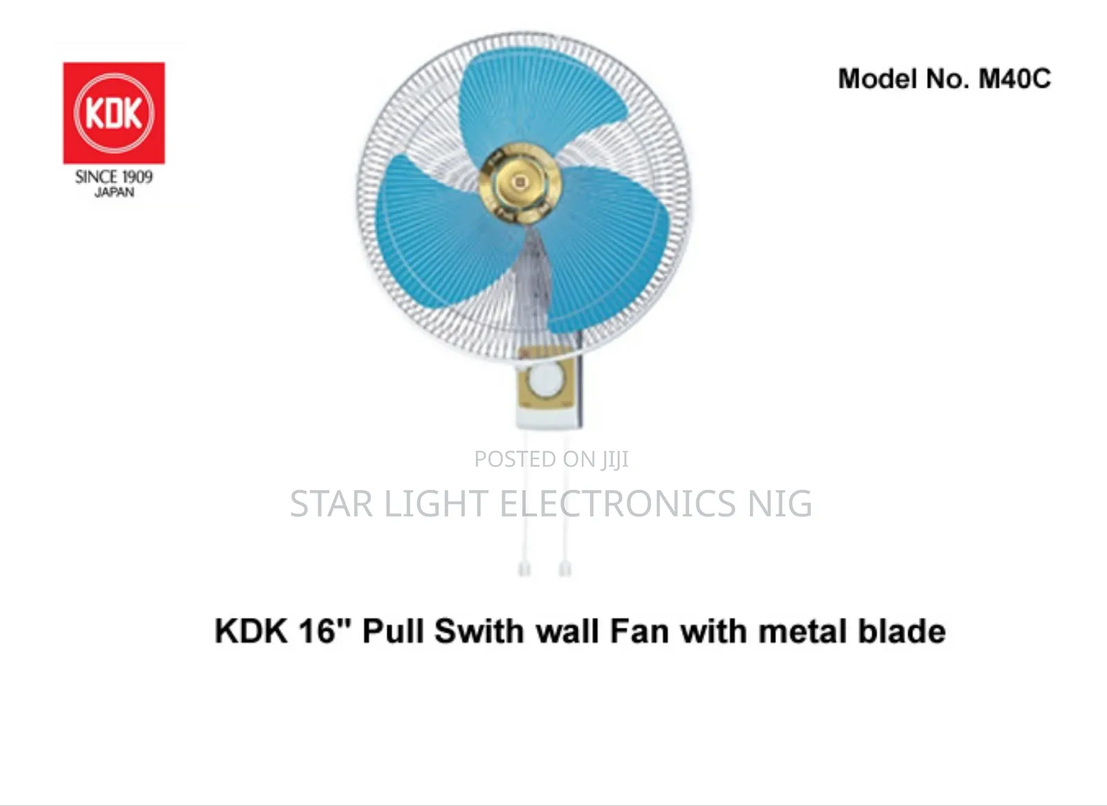 Kdk Wall Fan Original
