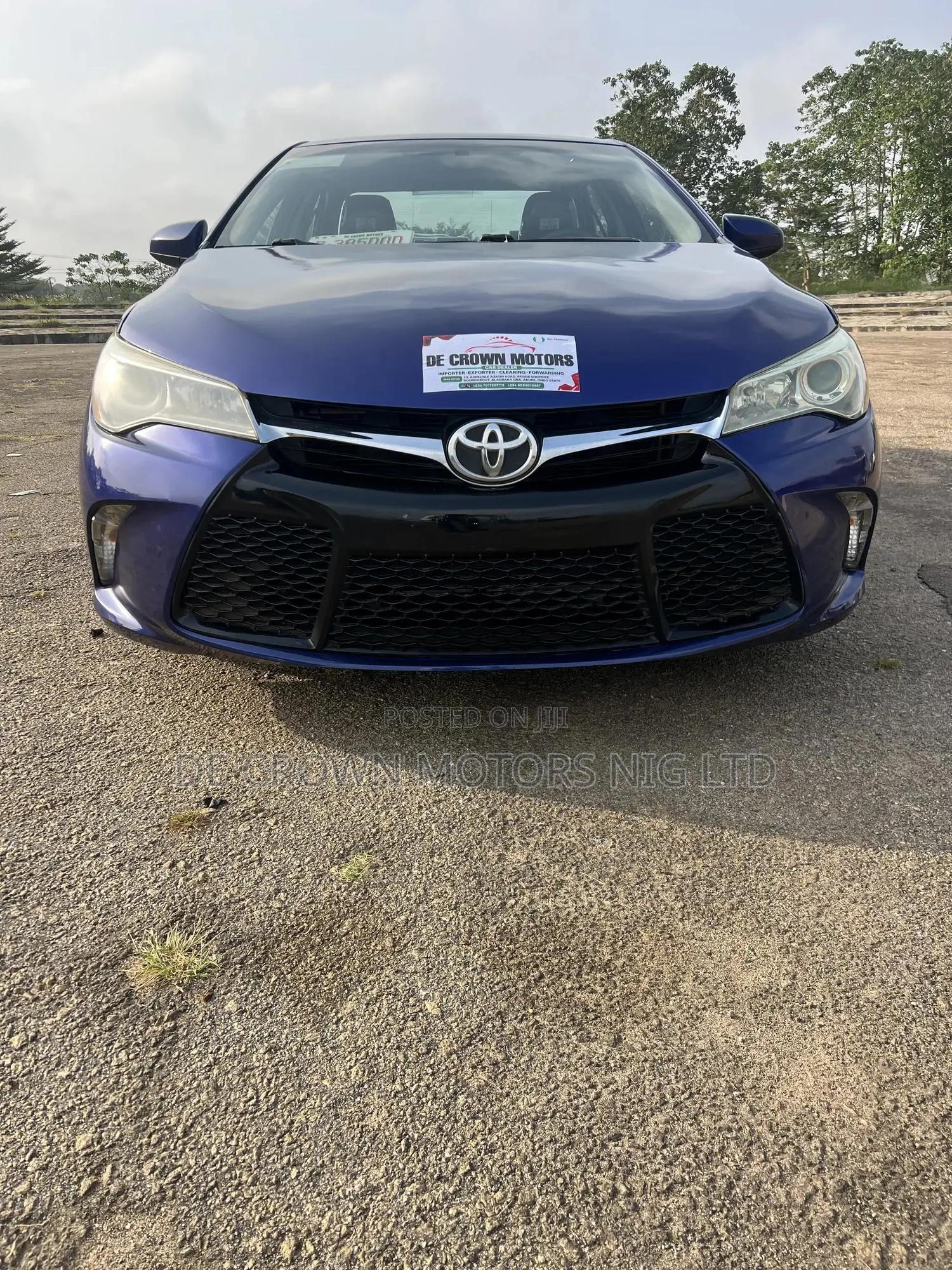 Toyota Camry SE 4dr Sedan (2.5L 4cyl 6A) 2015 Blue