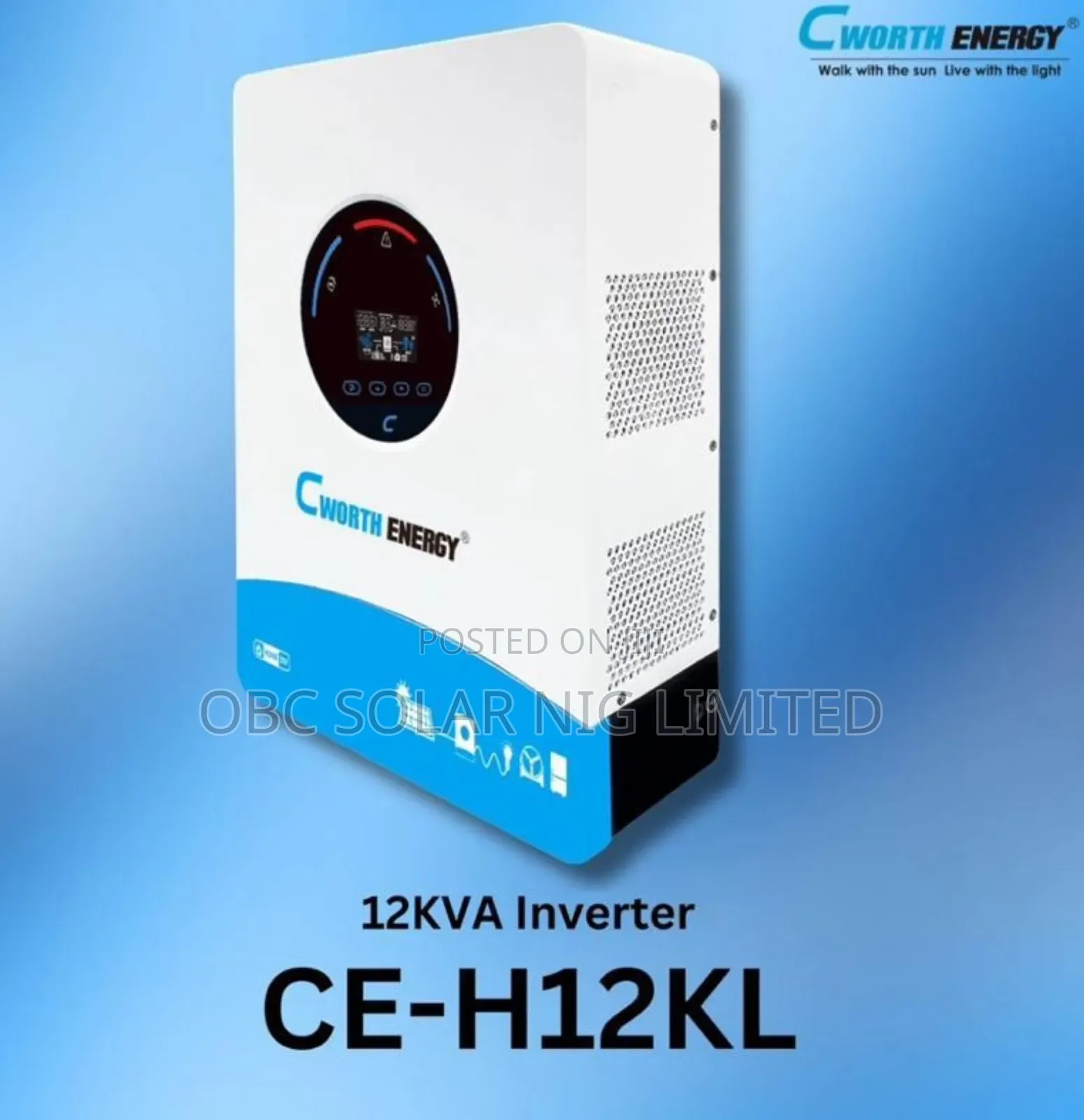 C-Worth Solar Inverter Battery 12kva 48v