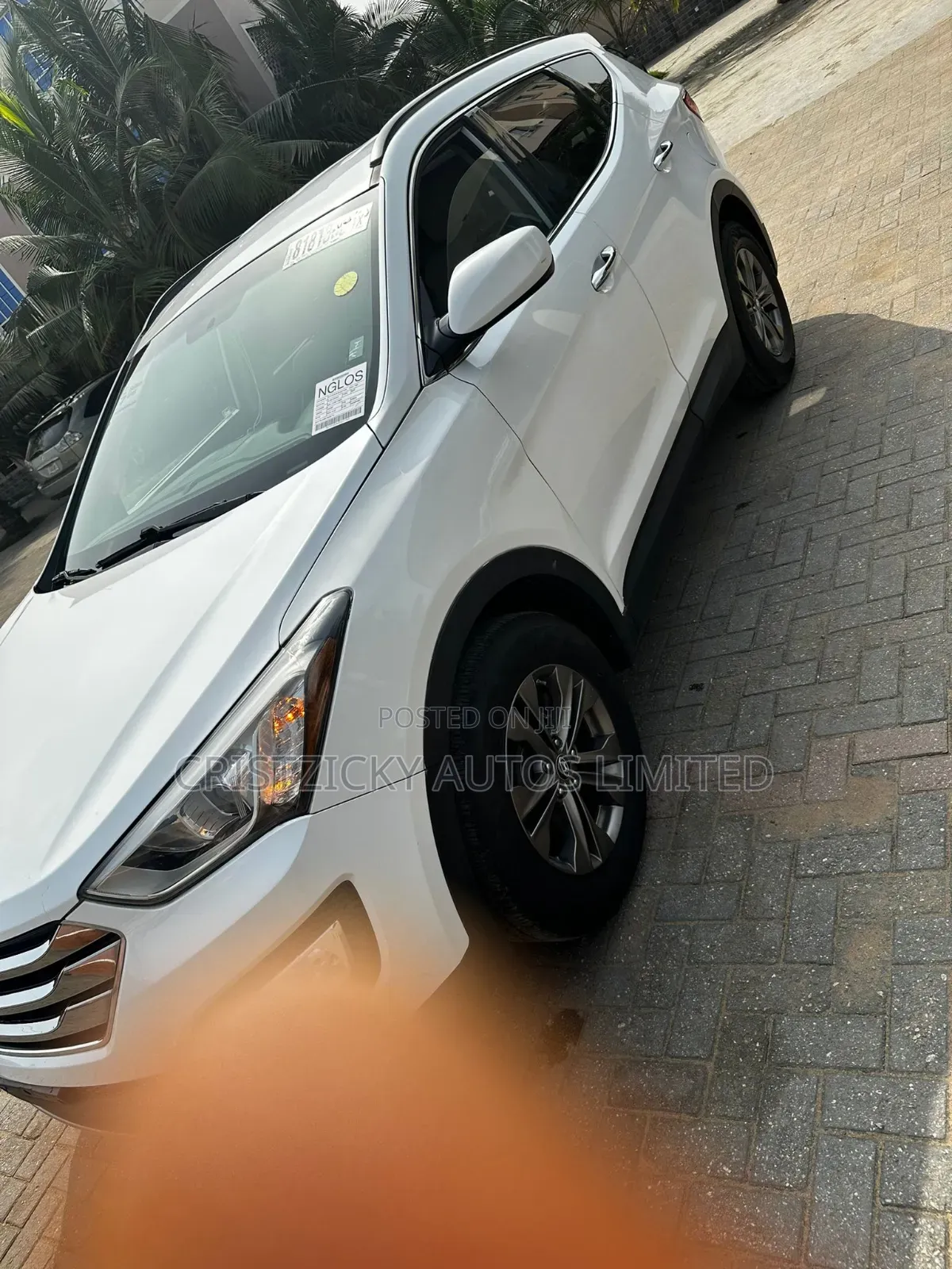 Hyundai Santa Fe 2015 White