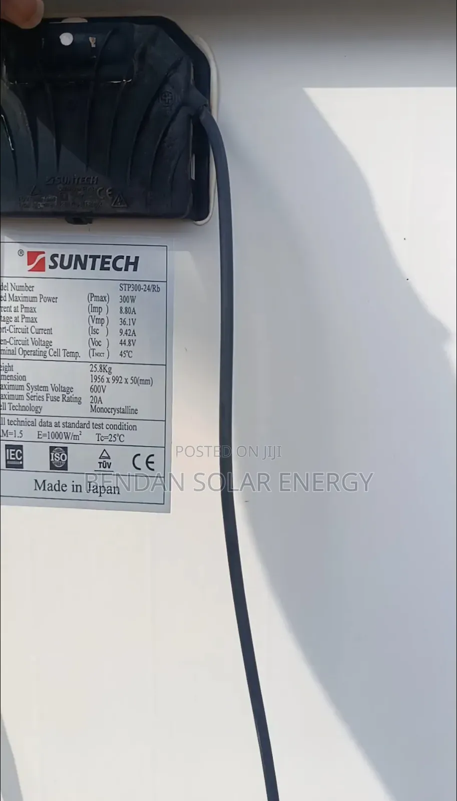300w Suntech Solar Panel – Grade a High Efficiency