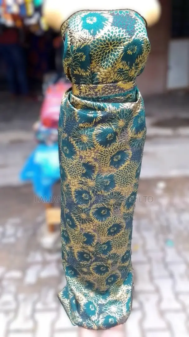Ladies Green Native Fabric