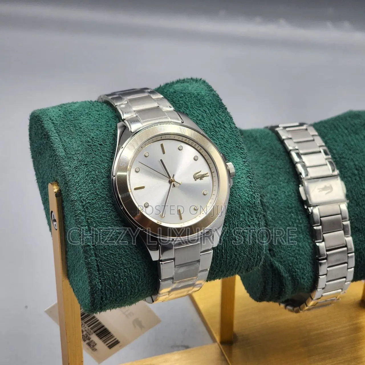 Lacoste Quality Luxury Ladies Chain Strap Wristwatch