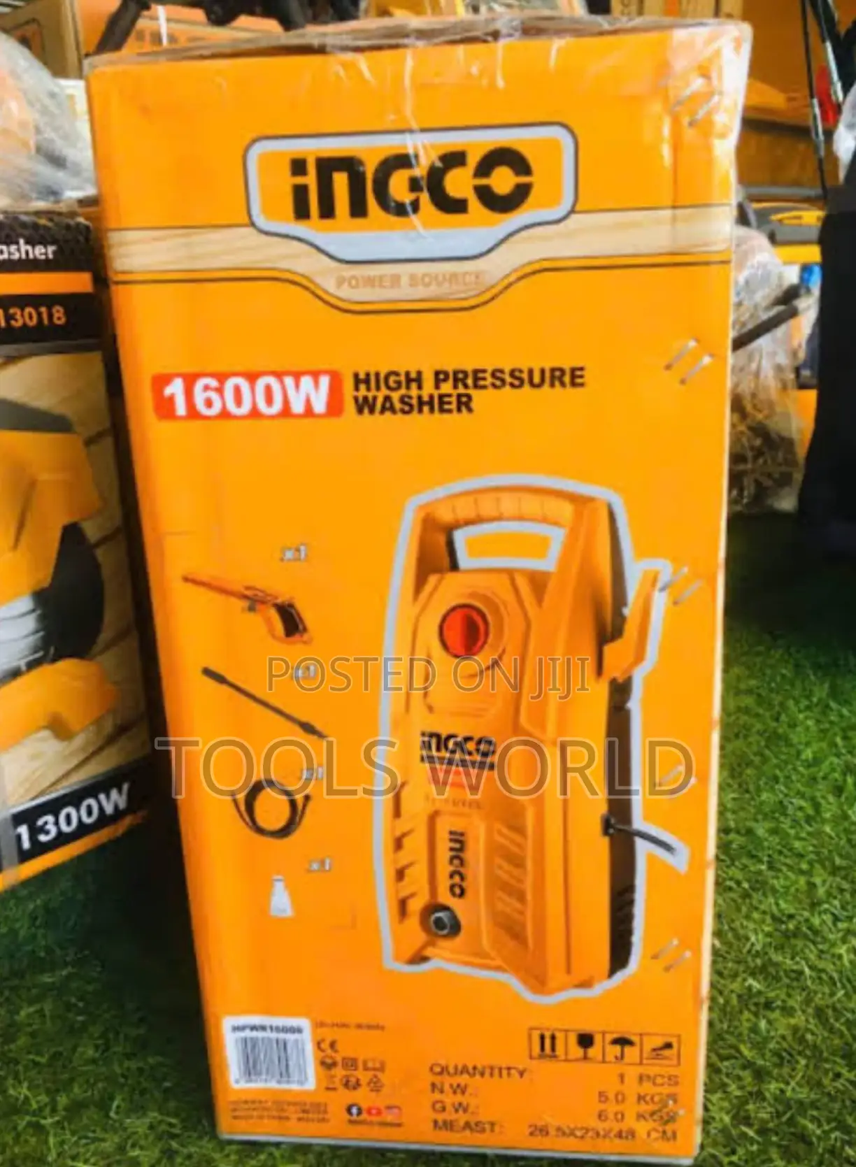 Ingco High Pressure Washer 1600w 140bar