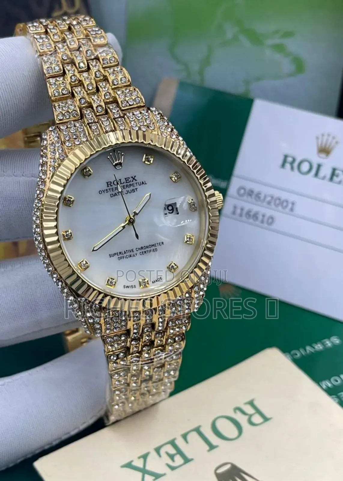 Rolex Oyster Perpetual Chain Female Watch