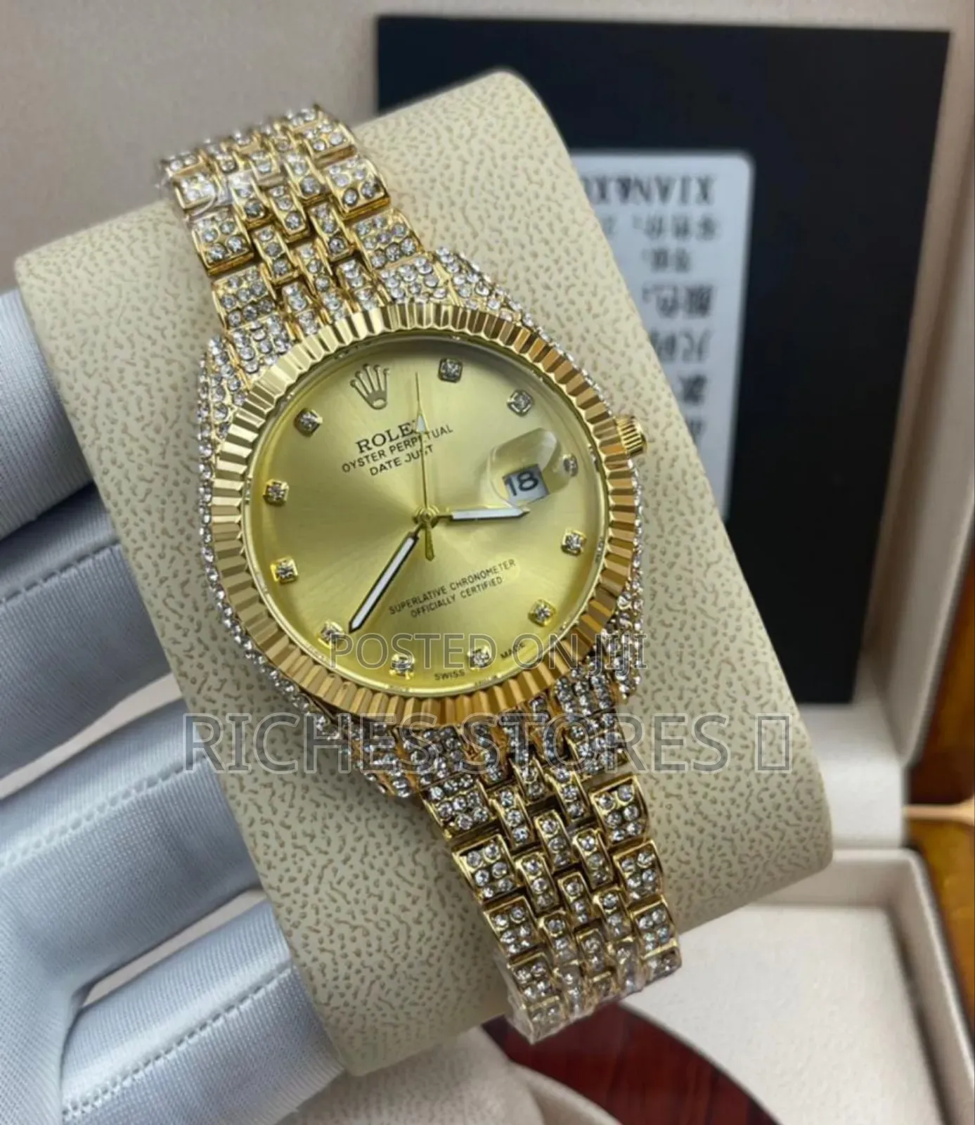 Rolex Oyster Perpetual Chain Female Watch