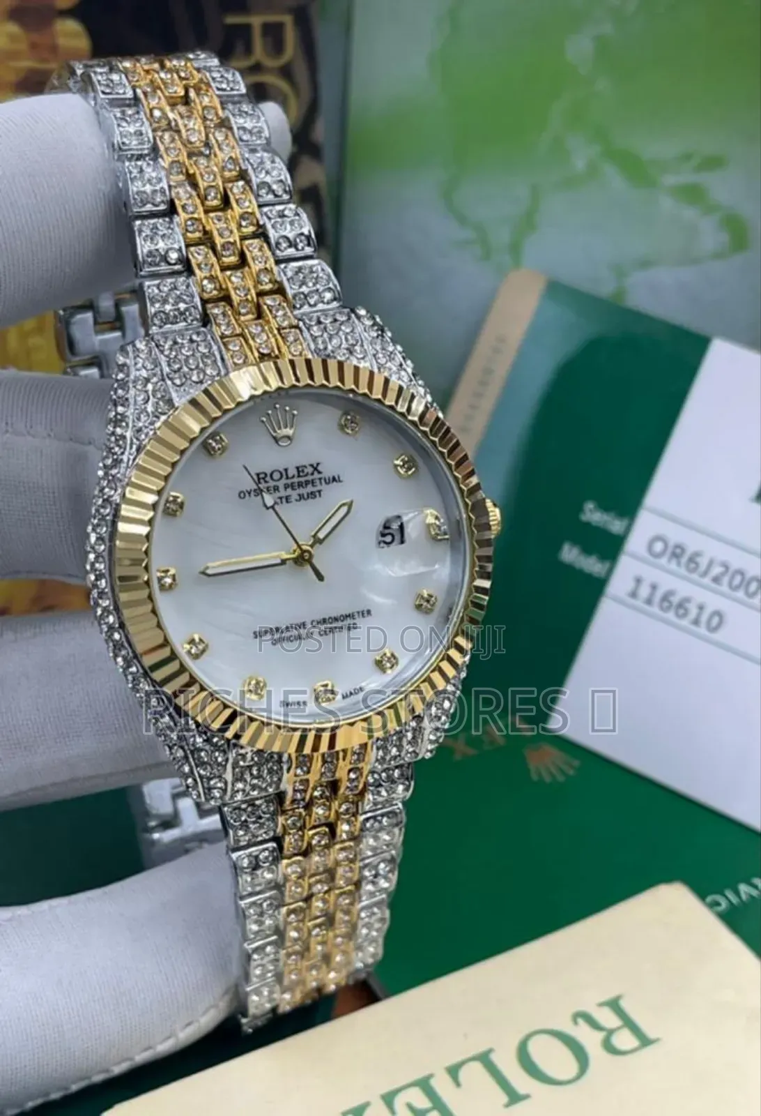 Rolex Oyster Perpetual Chain Female Watch