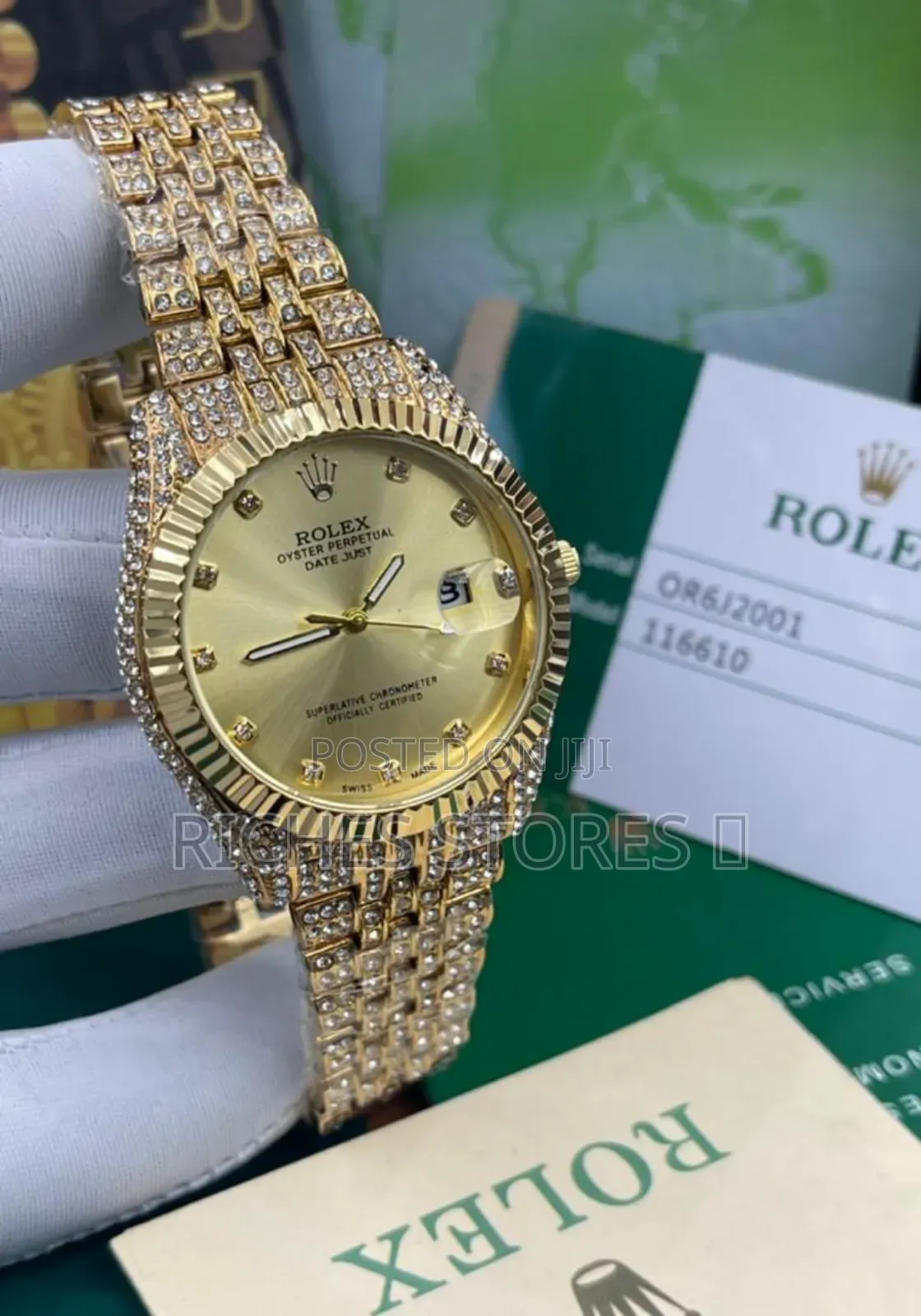Rolex Oyster Perpetual Chain Female Watch