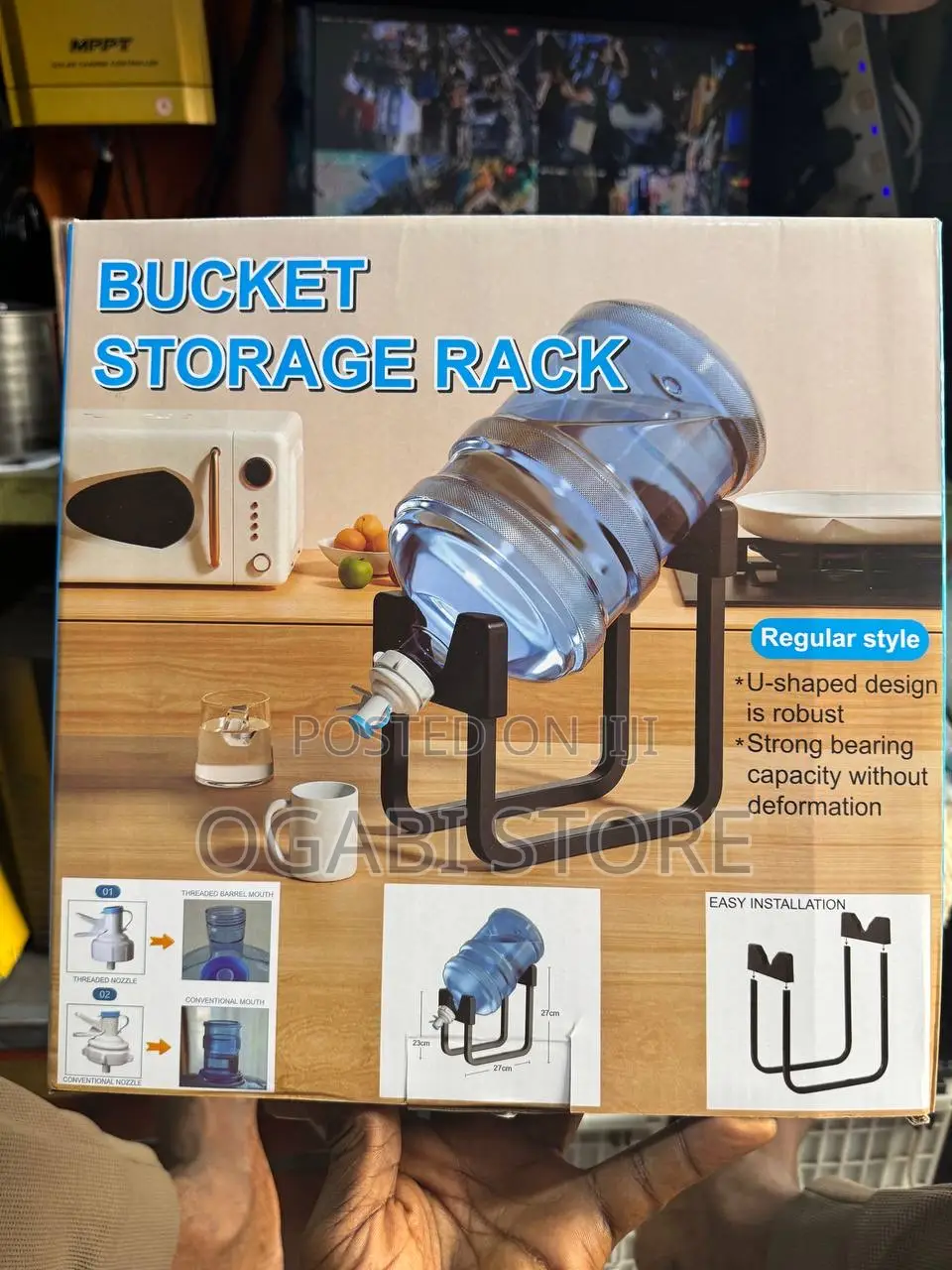 Bucket Storage Rack (Water Dispenser Stand)