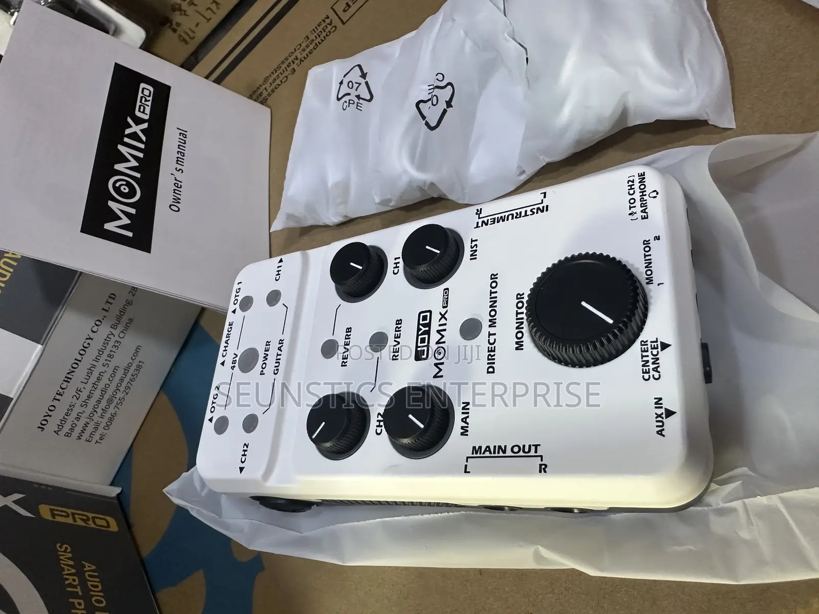 Joyo Momix Pro Audio Mixer for Smart Phone and Pc
