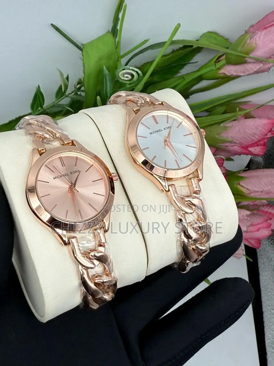 Michael Kors Quality Luxury Ladies Chain Strap Wristwatch
