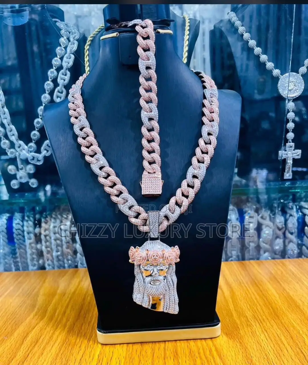 VVS Moissanite Quality Luxury Men Jewelry