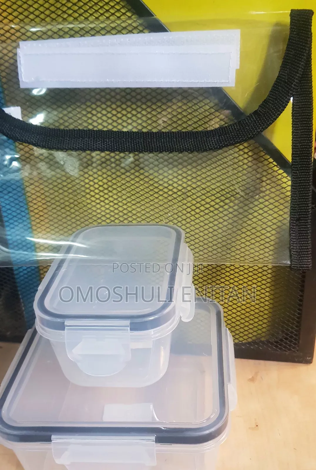 School Lunch Bag +Food Bowls