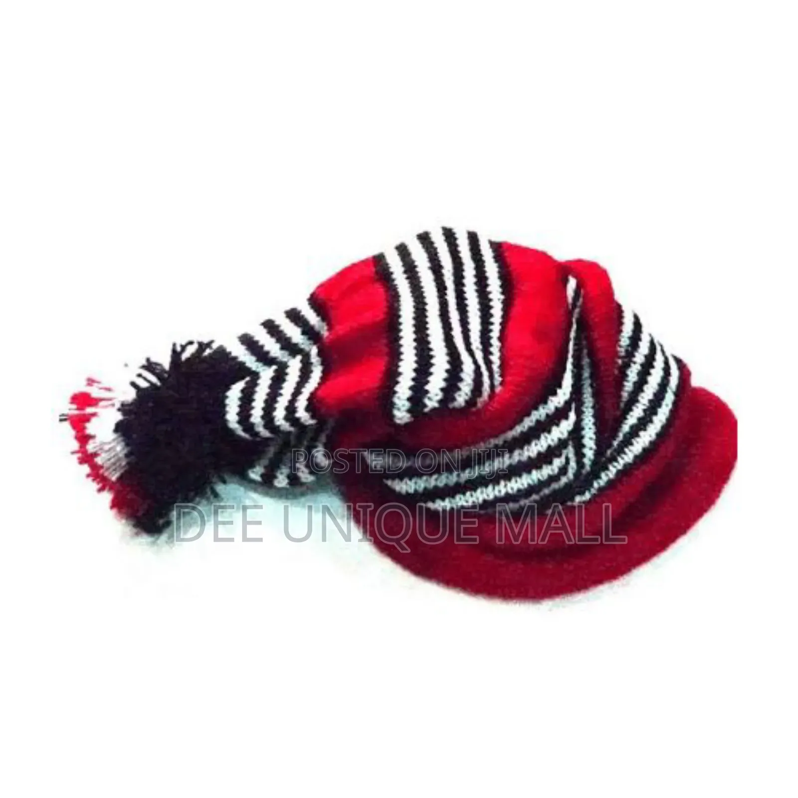 Igbo Traditional War Dance Wool Hat Cap. Men's Knitted Cap in Sizes