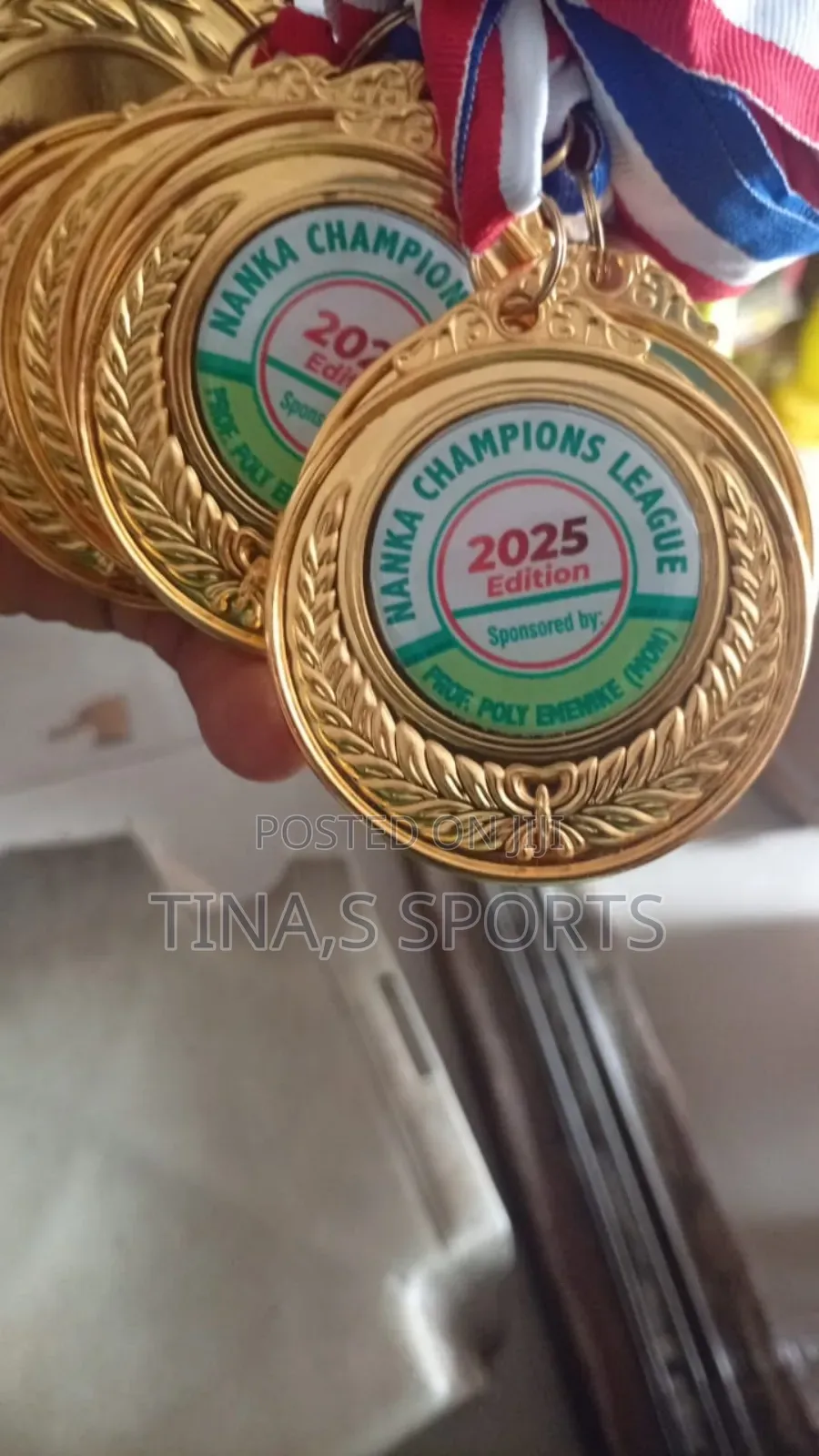 Gold Medals With Branding