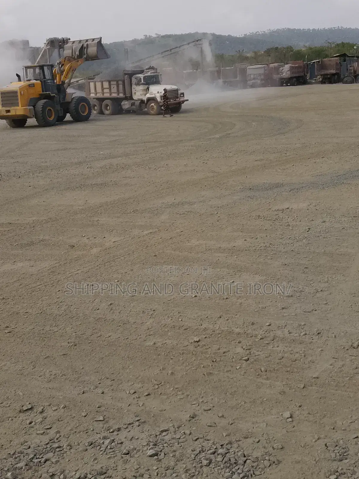 Chipping Granite for Construction Project Use Order Direct to Compan