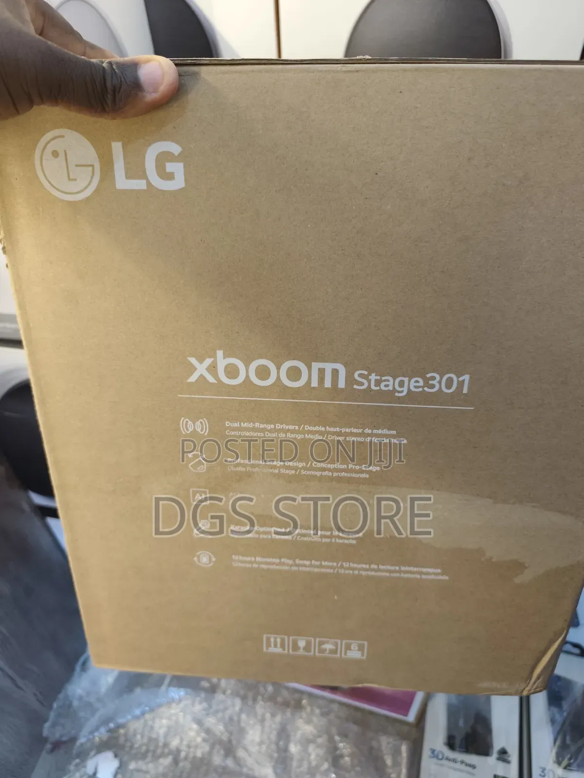 Lg Xboom Stage 301 240 Volts Bluetooth Speaker