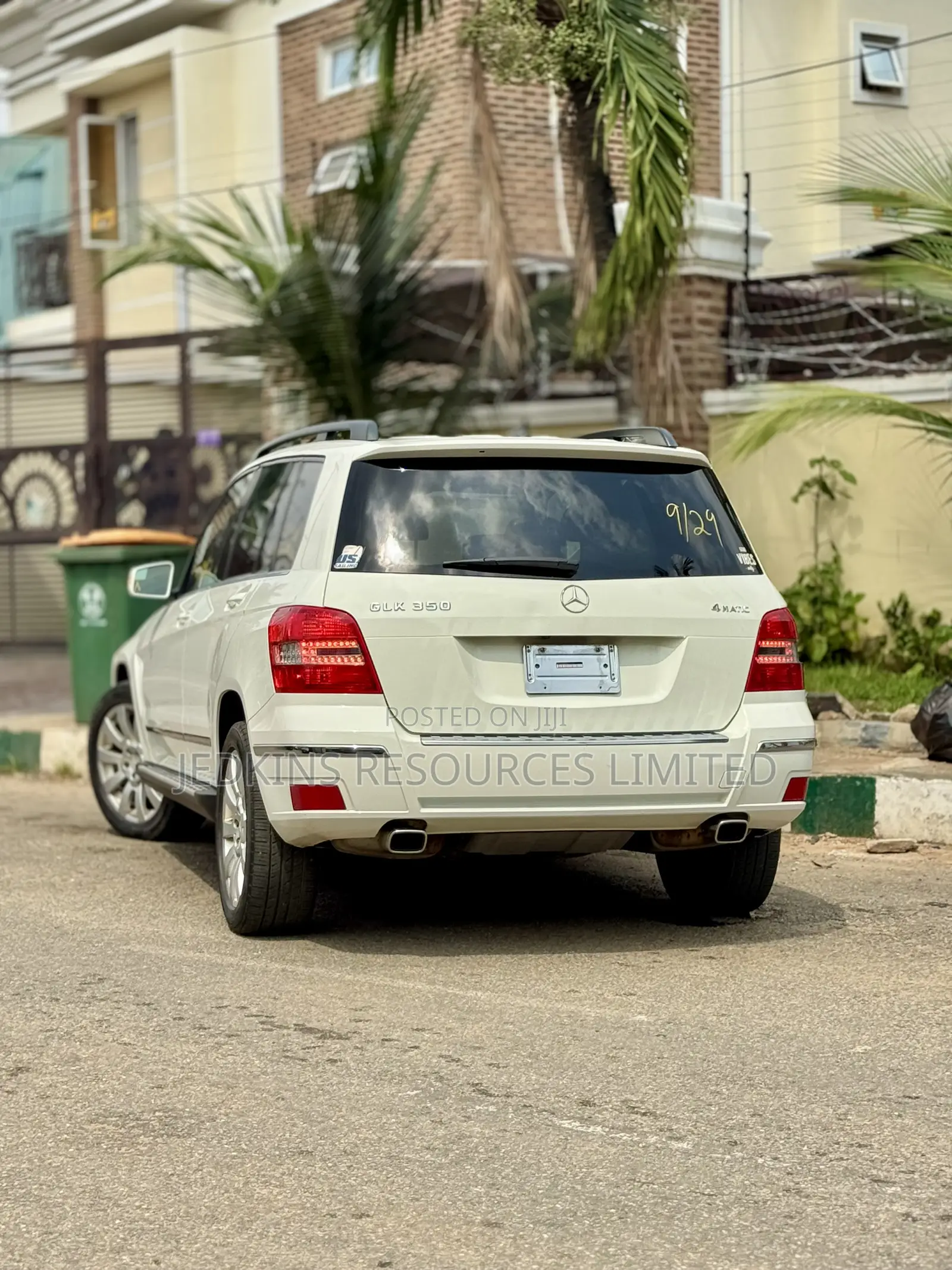 Mercedes-Benz GLK-Class 350 4MATIC 2012 White