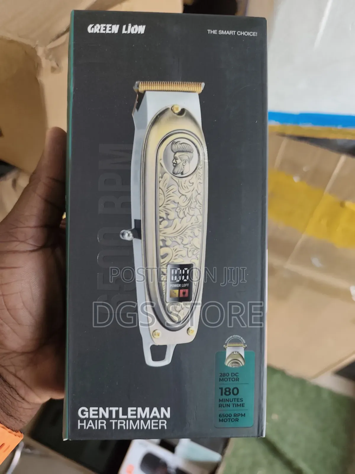 Green Lion Gentleman Hair Trimmer Gold